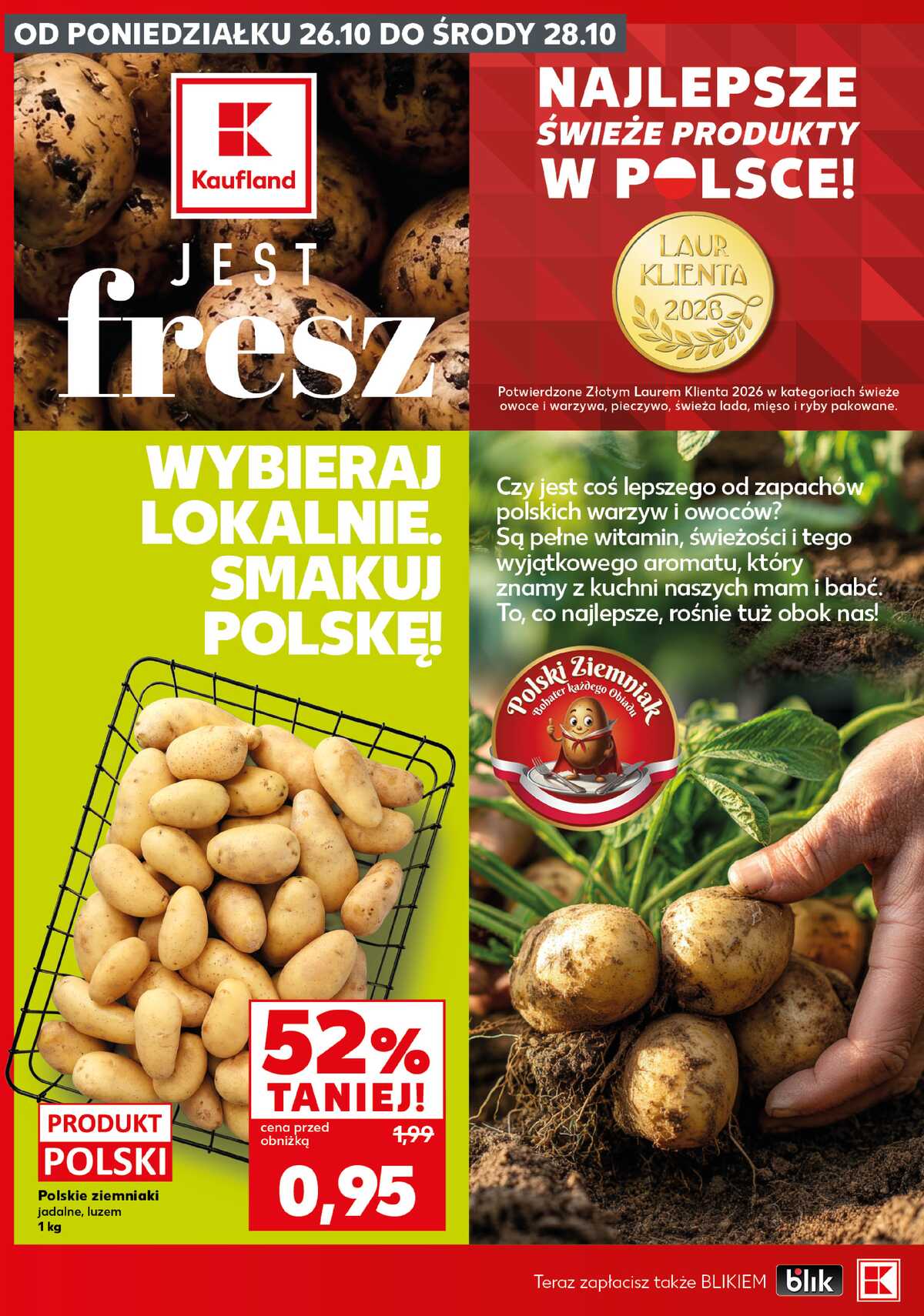 Leták Kaufland Polsko 26.10.-28.10.2026 - Silný start strana 4