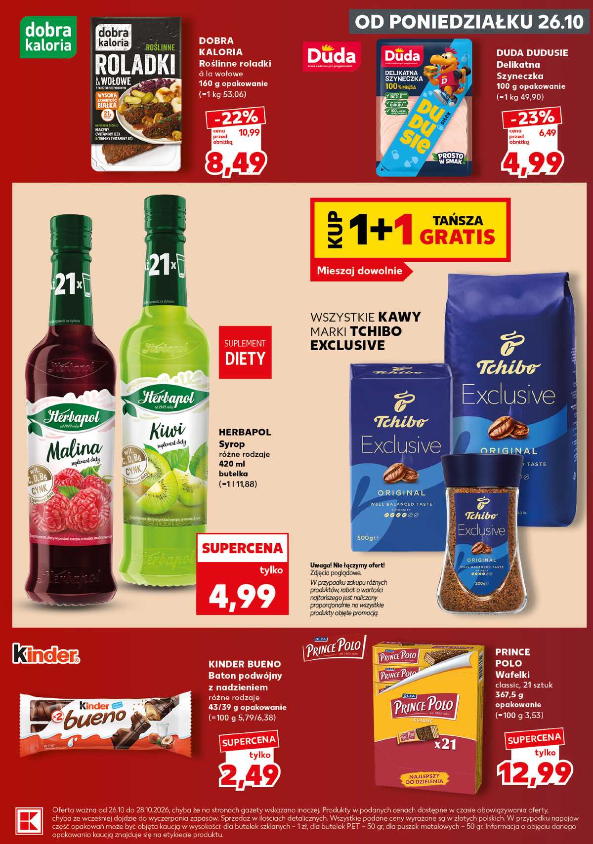 Leták Kaufland Polsko 26.10.-28.10.2026 - Silný start strana 7