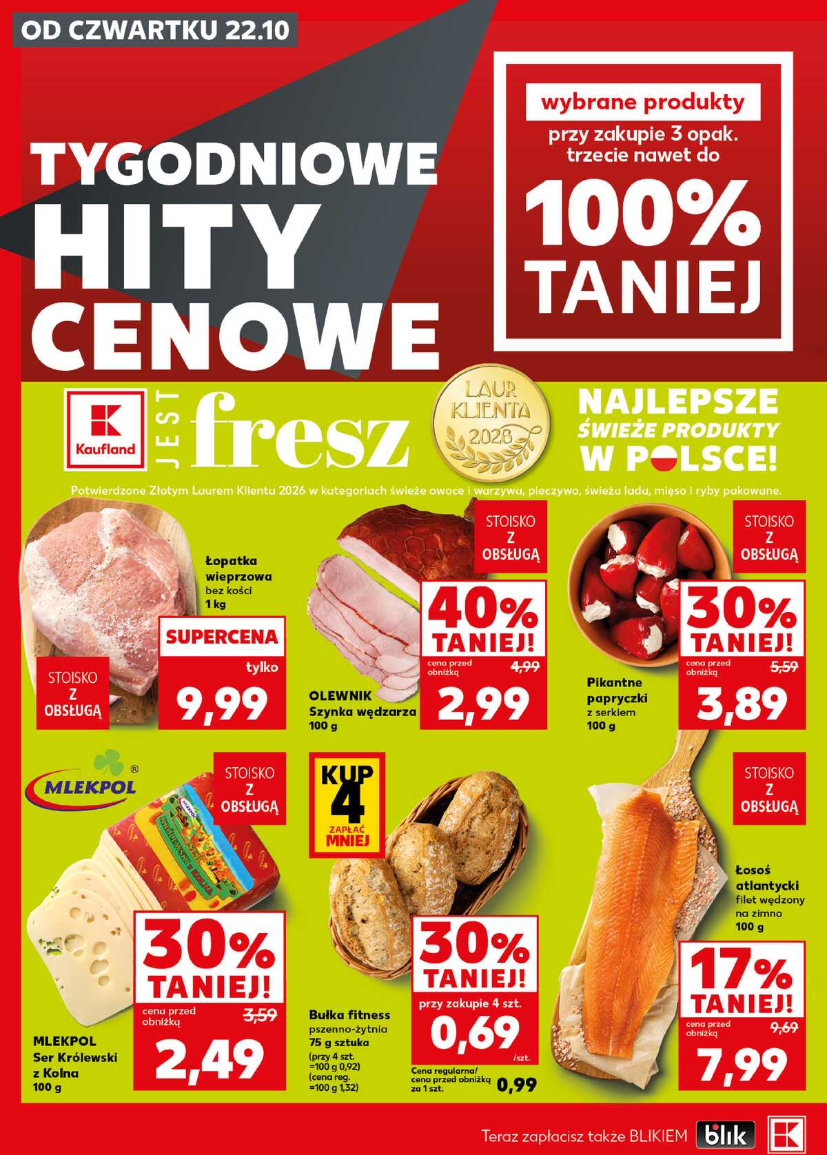 Leták Kaufland Polsko 26.10.-28.10.2026 - Silný start strana 8