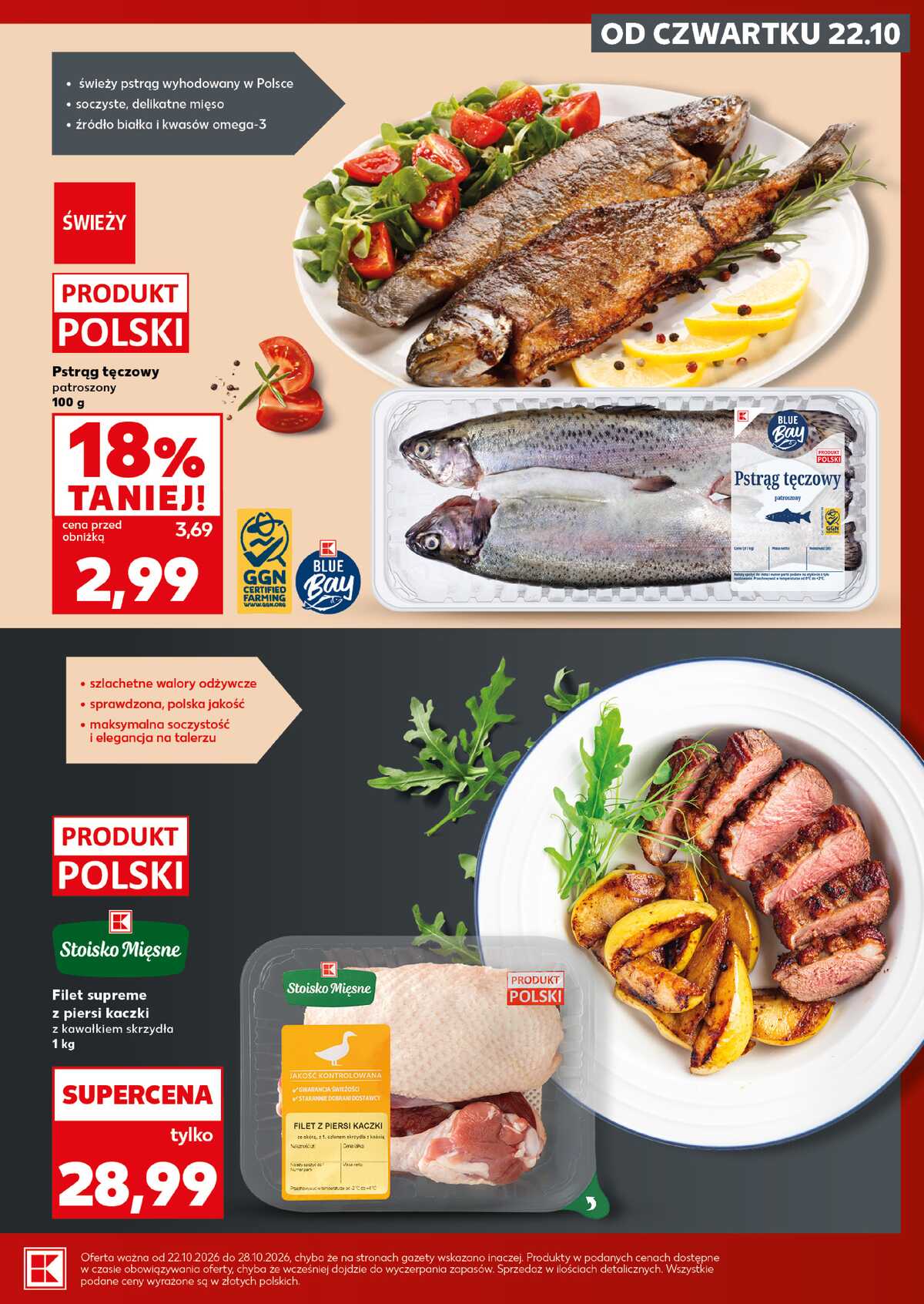 Leták Kaufland Polsko 26.10.-28.10.2026 - Silný start strana 19