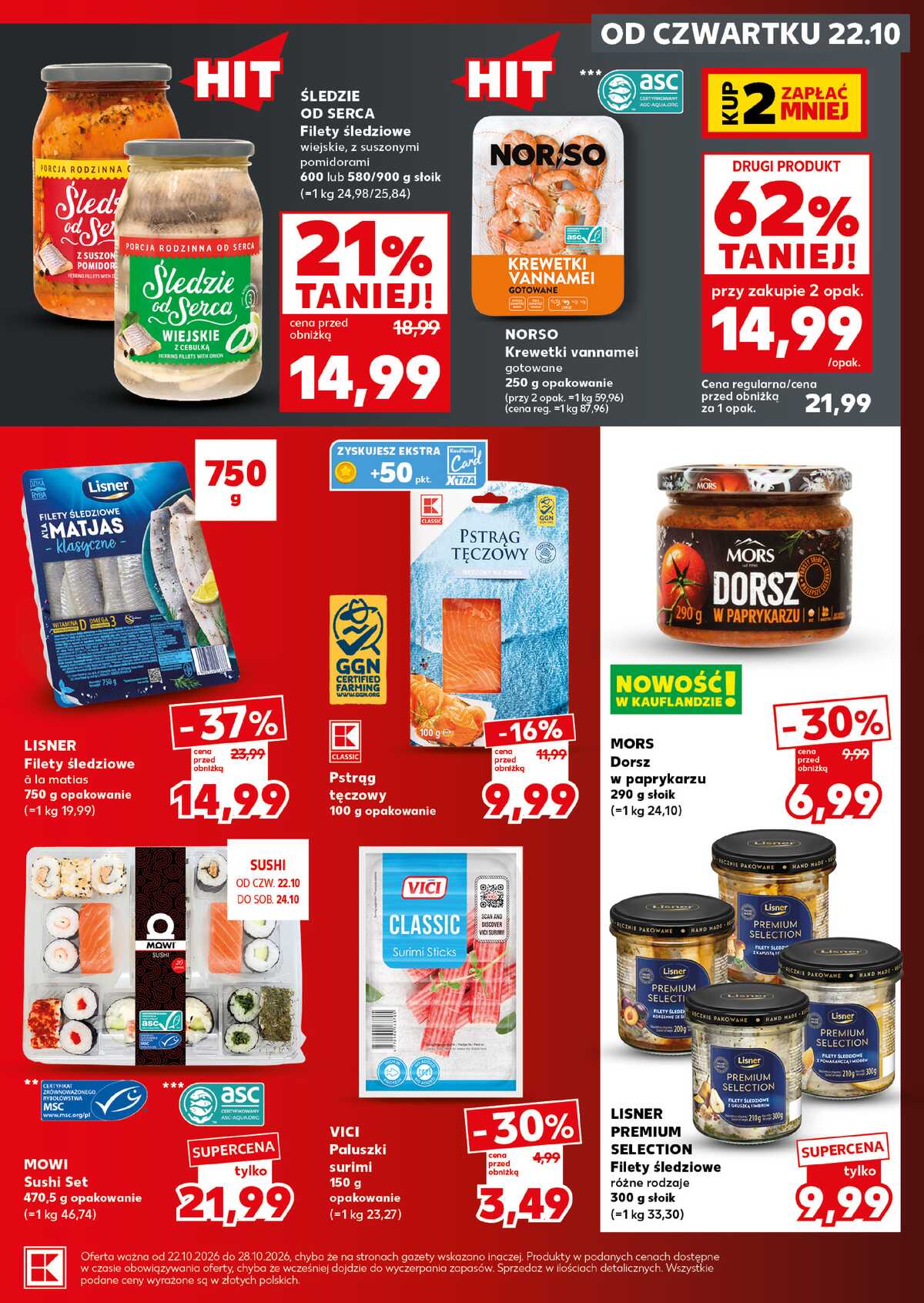 Leták Kaufland Polsko 26.10.-28.10.2026 - Silný start strana 21