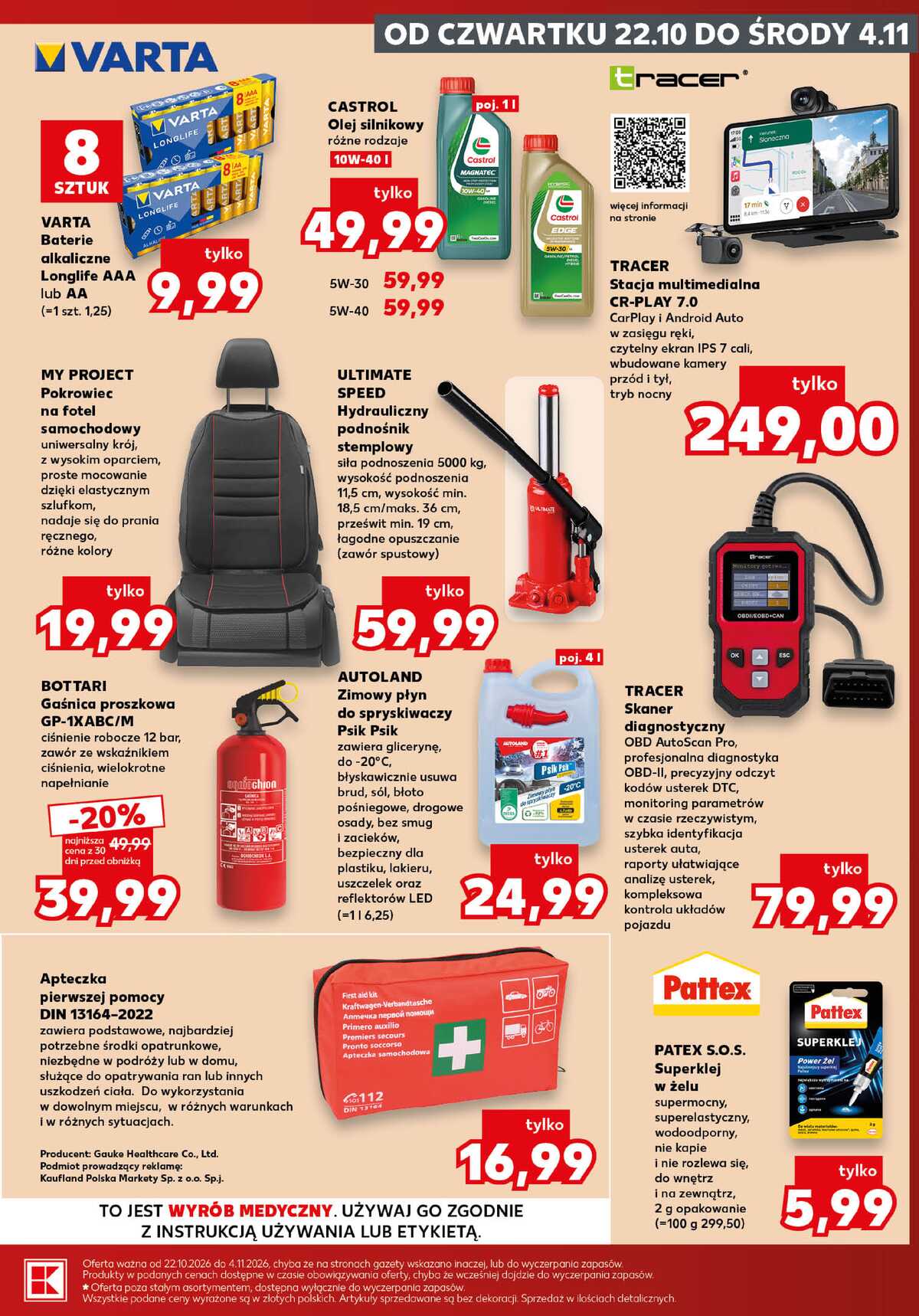 Leták Kaufland Polsko 26.10.-28.10.2026 - Silný start strana 31