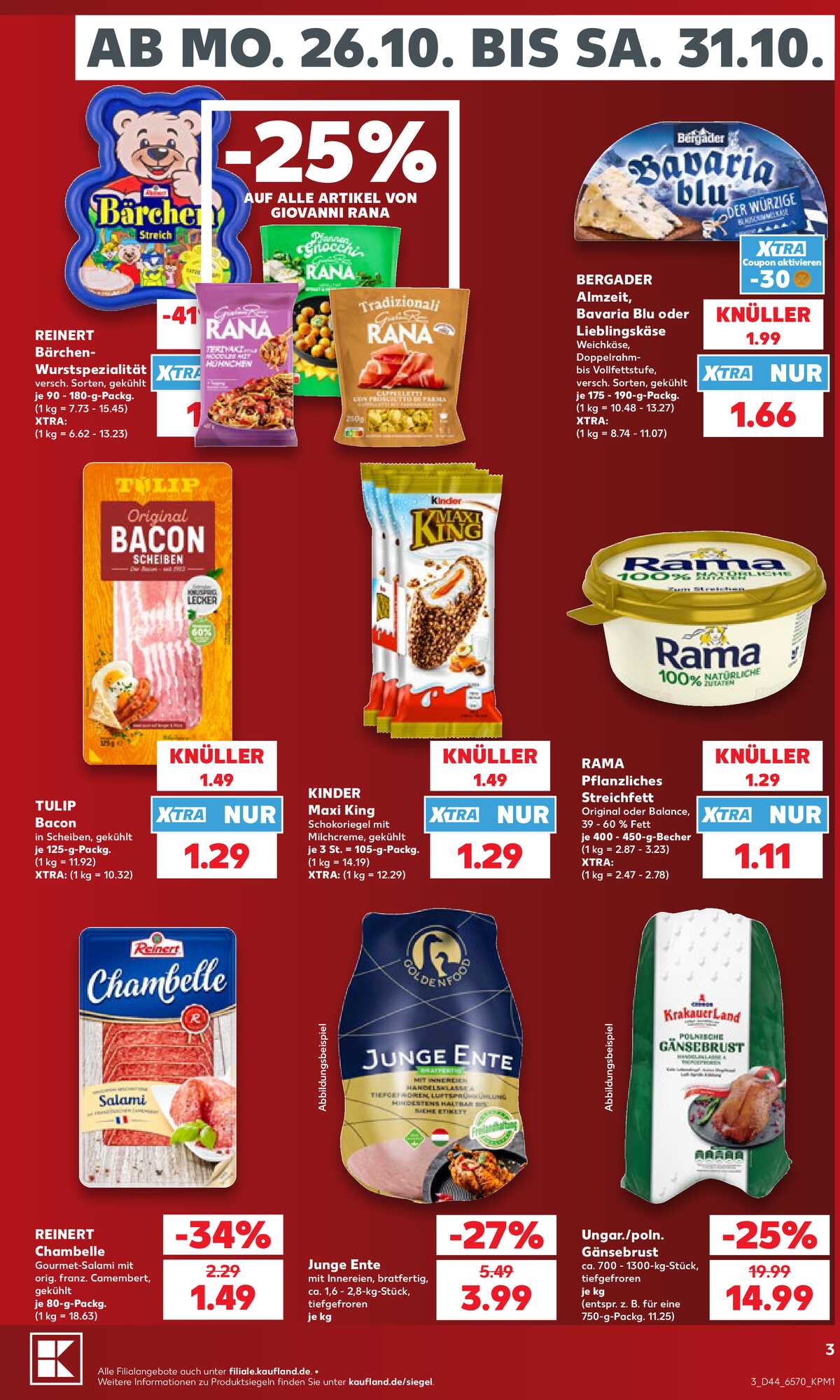 Leták Kaufland Německo 24.10.-24.10.2026 strana 3