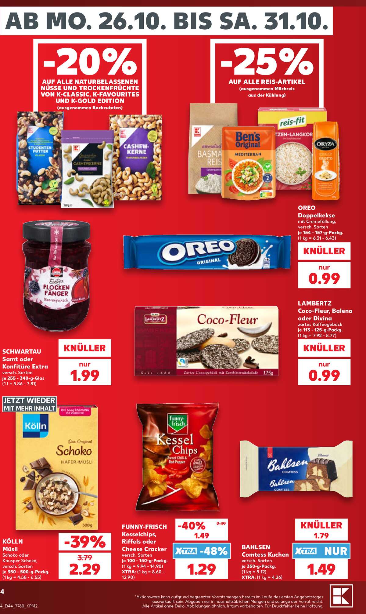 Leták Kaufland Německo 24.10.-24.10.2026 strana 4
