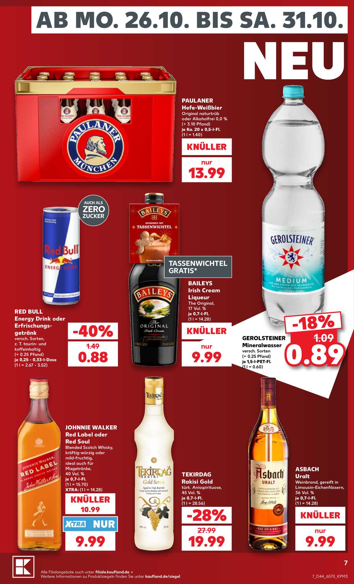 Leták Kaufland Německo 24.10.-24.10.2026 strana 7