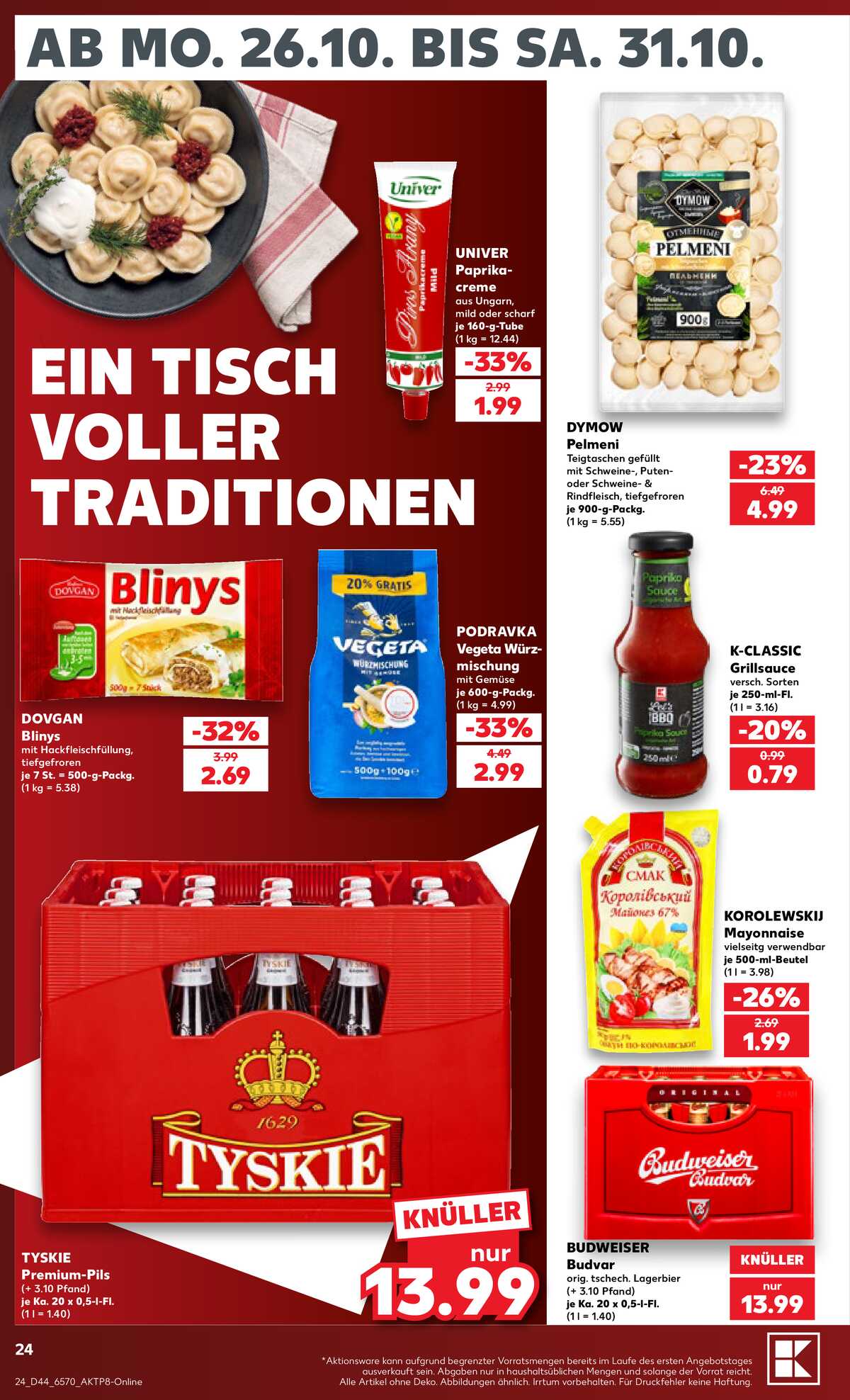 Leták Kaufland Německo 24.10.-24.10.2026 strana 24