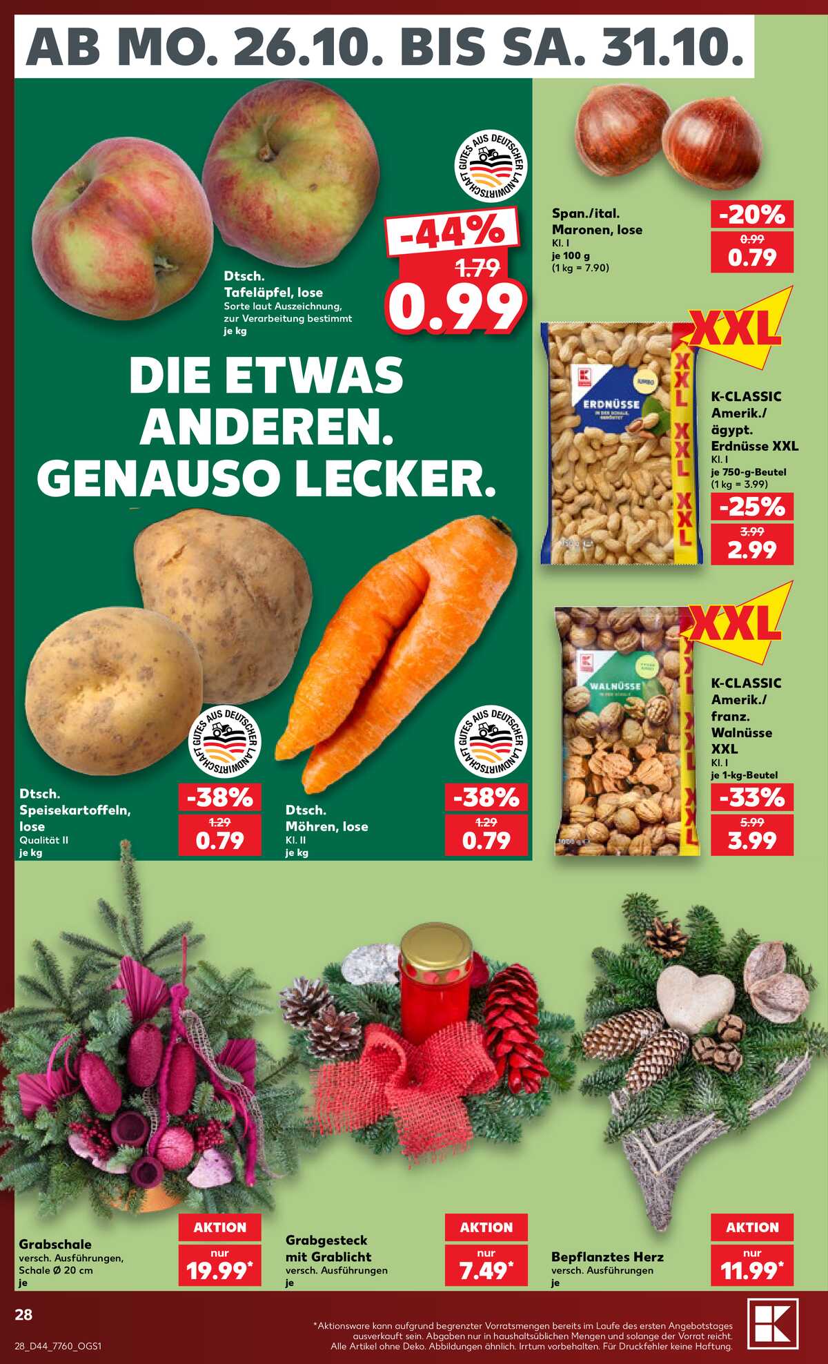 Leták Kaufland Německo 24.10.-24.10.2026 strana 28