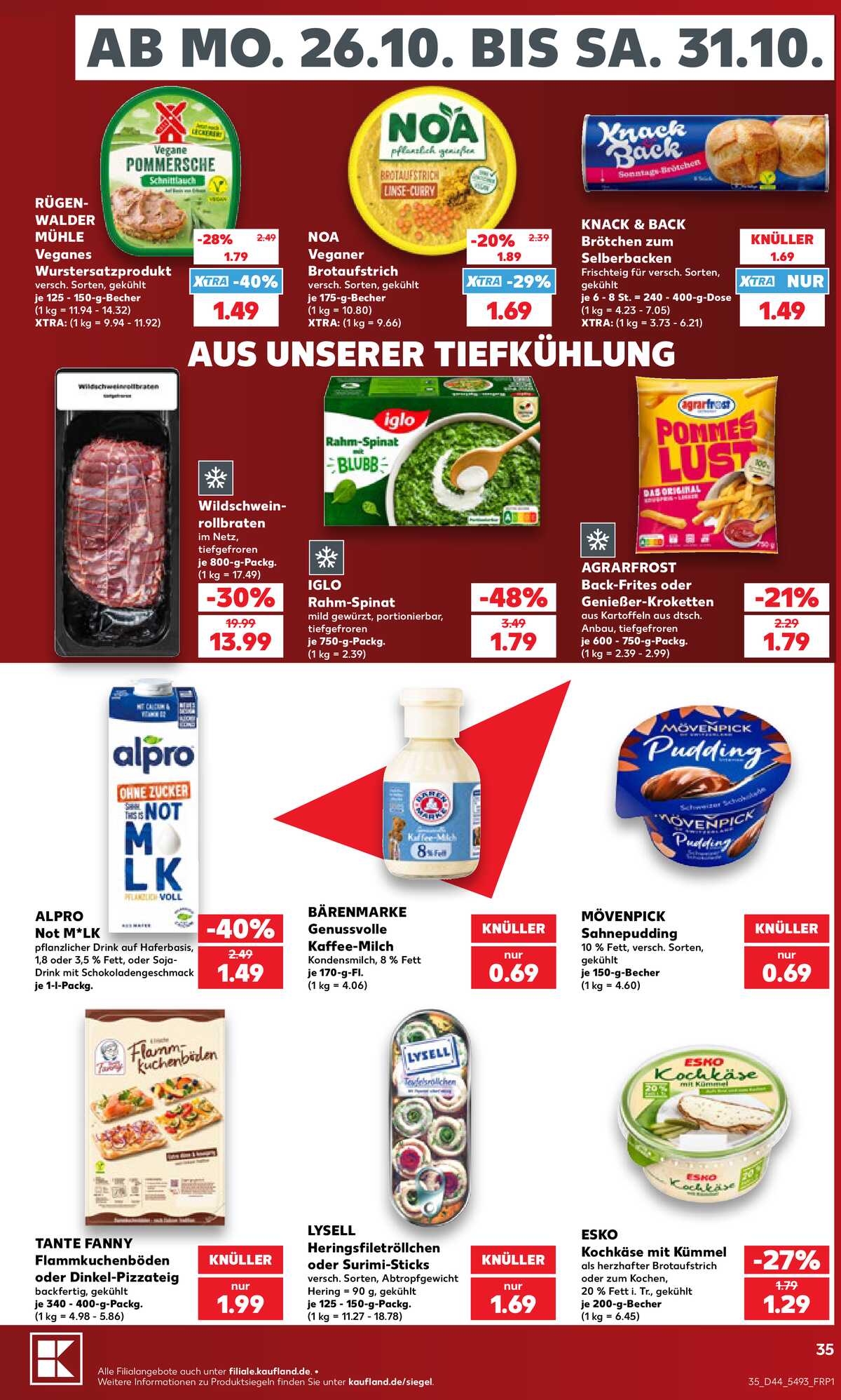 Leták Kaufland Německo 24.10.-24.10.2026 strana 35