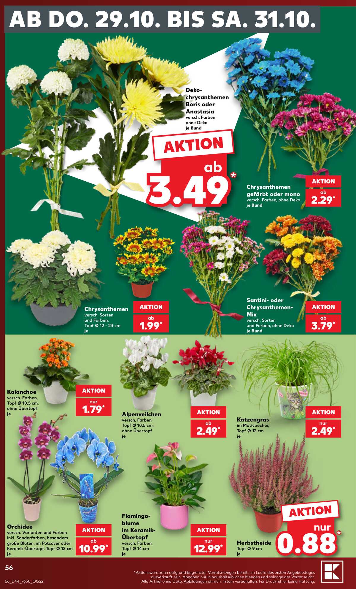 Leták Kaufland Německo 24.10.-24.10.2026 strana 56