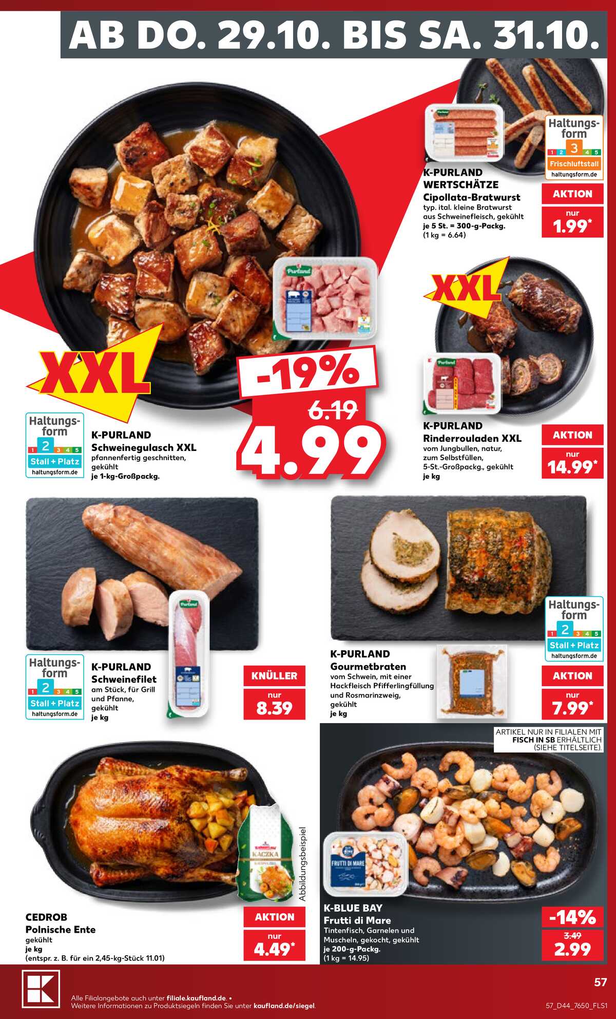 Leták Kaufland Německo 24.10.-24.10.2026 strana 57