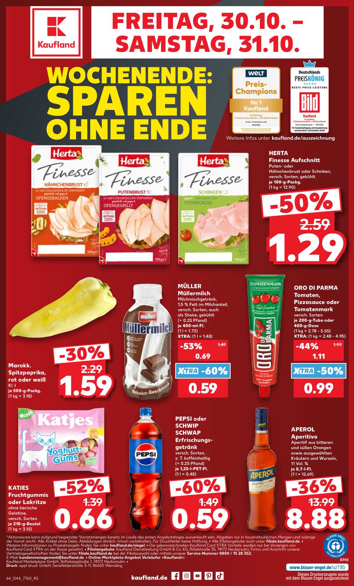Leták Kaufland Německo 24.10.-24.10.2026 strana 64