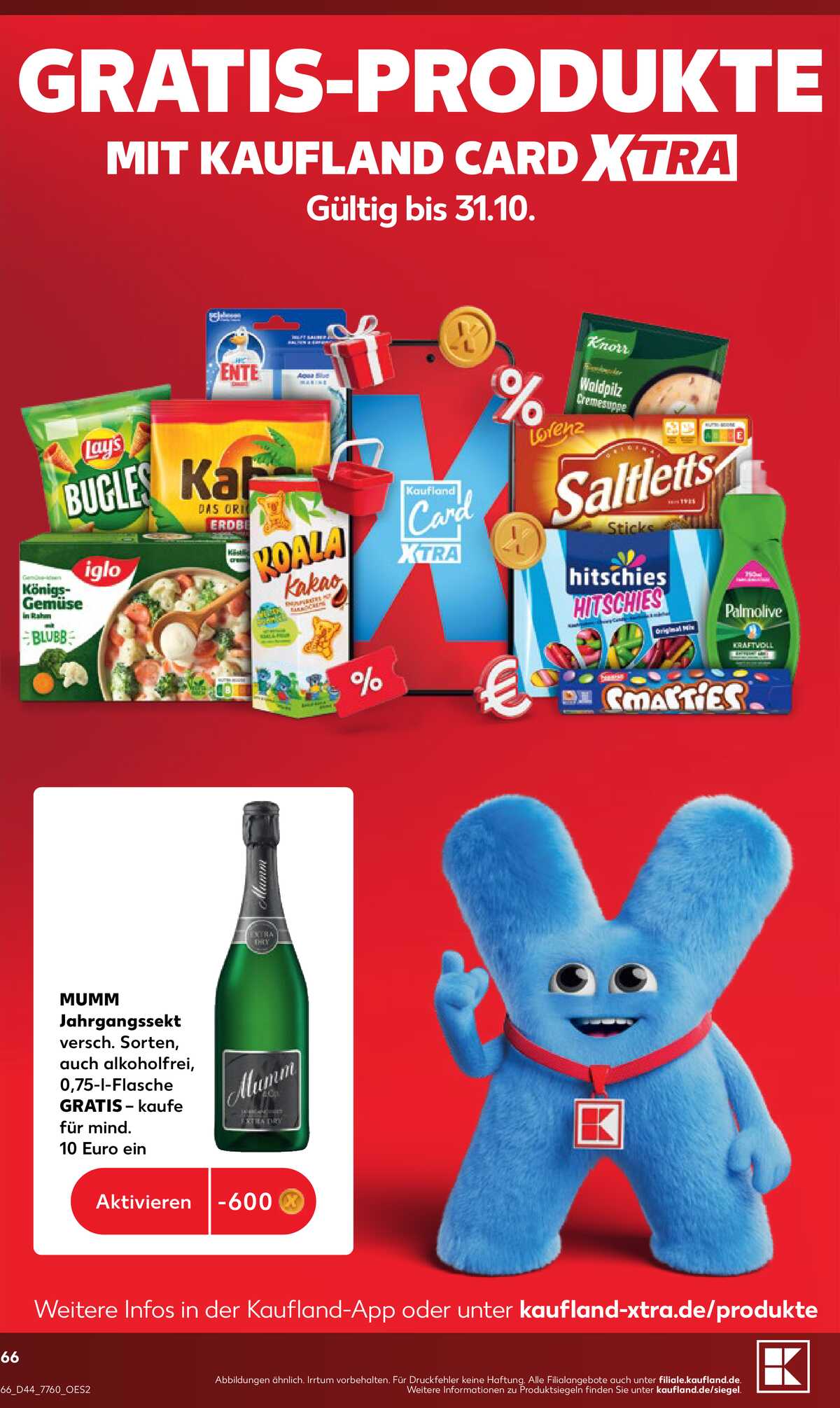 Leták Kaufland Německo 24.10.-24.10.2026 strana 66