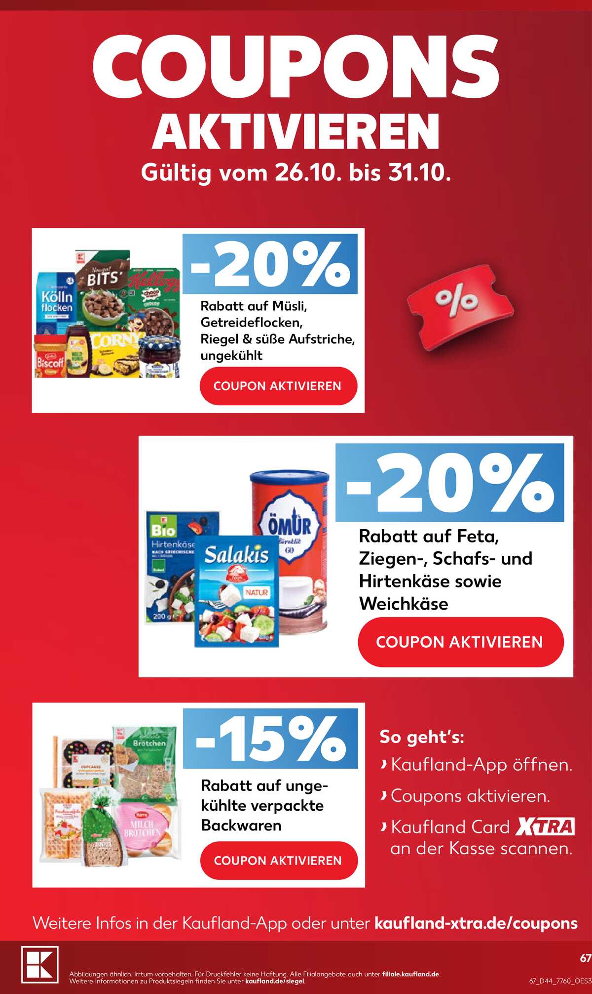 Leták Kaufland Německo 24.10.-24.10.2026 strana 67