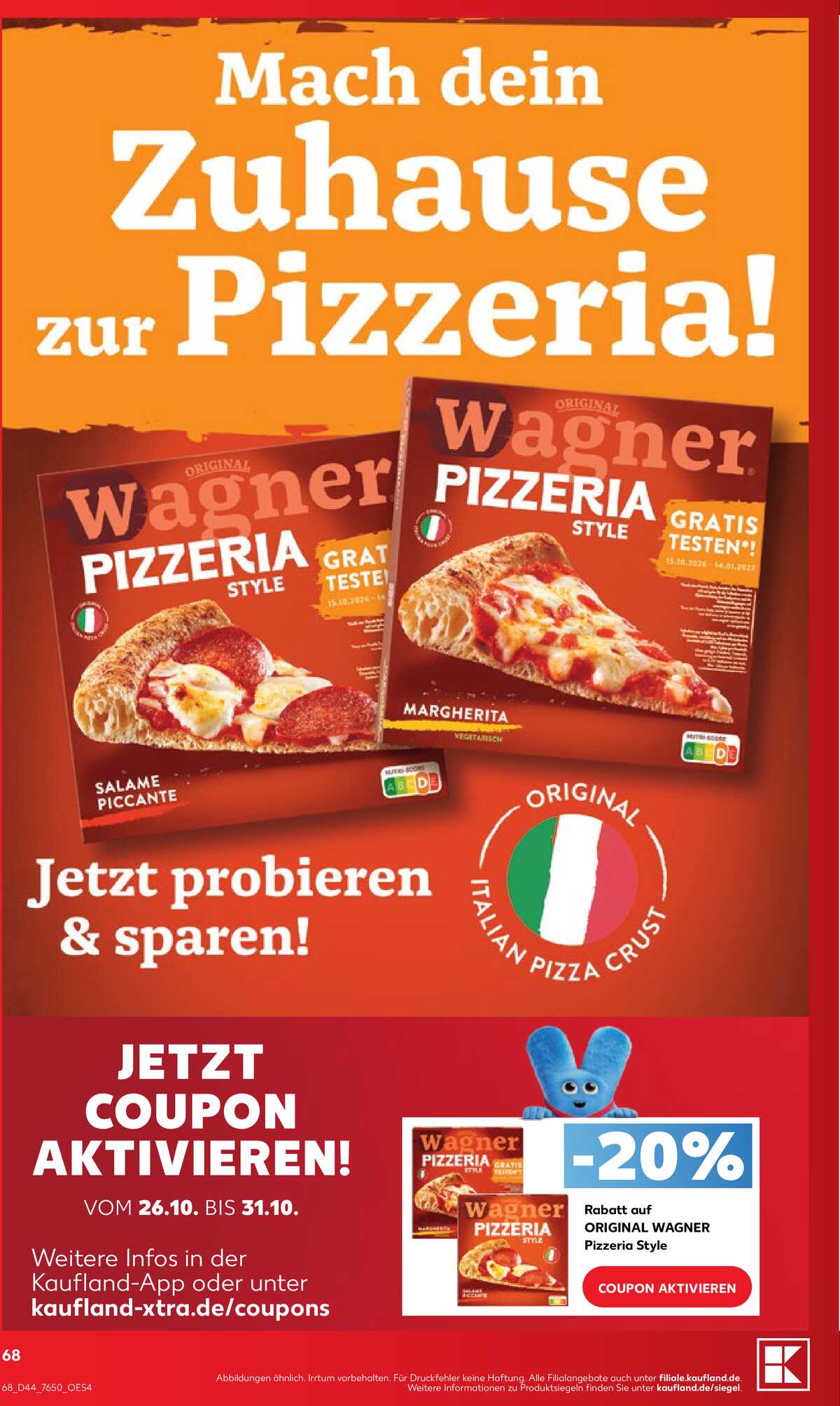 Leták Kaufland Německo 24.10.-24.10.2026 strana 68