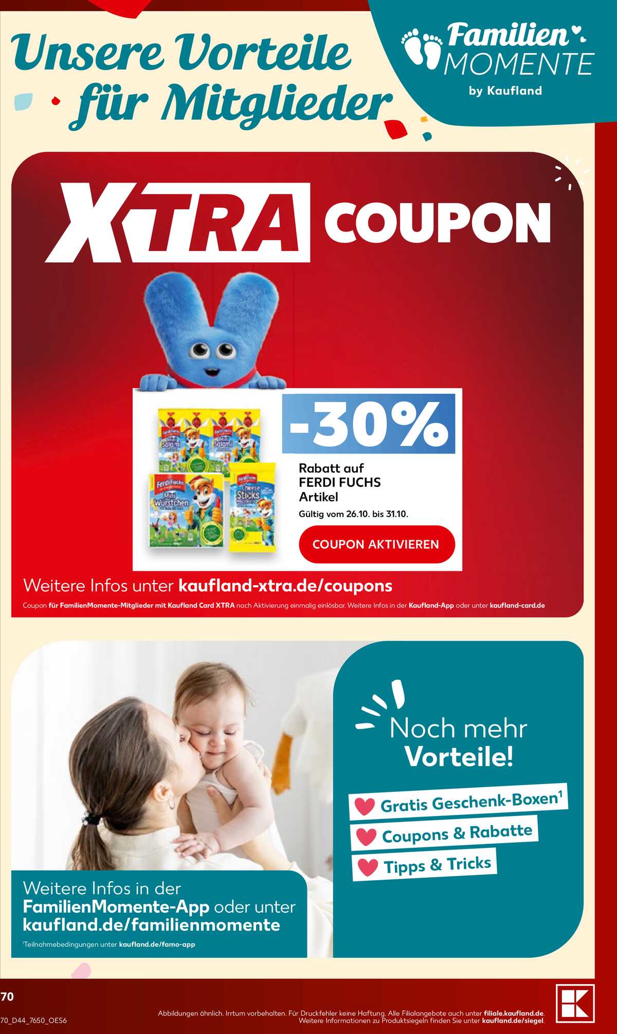 Leták Kaufland Německo 24.10.-24.10.2026 strana 70