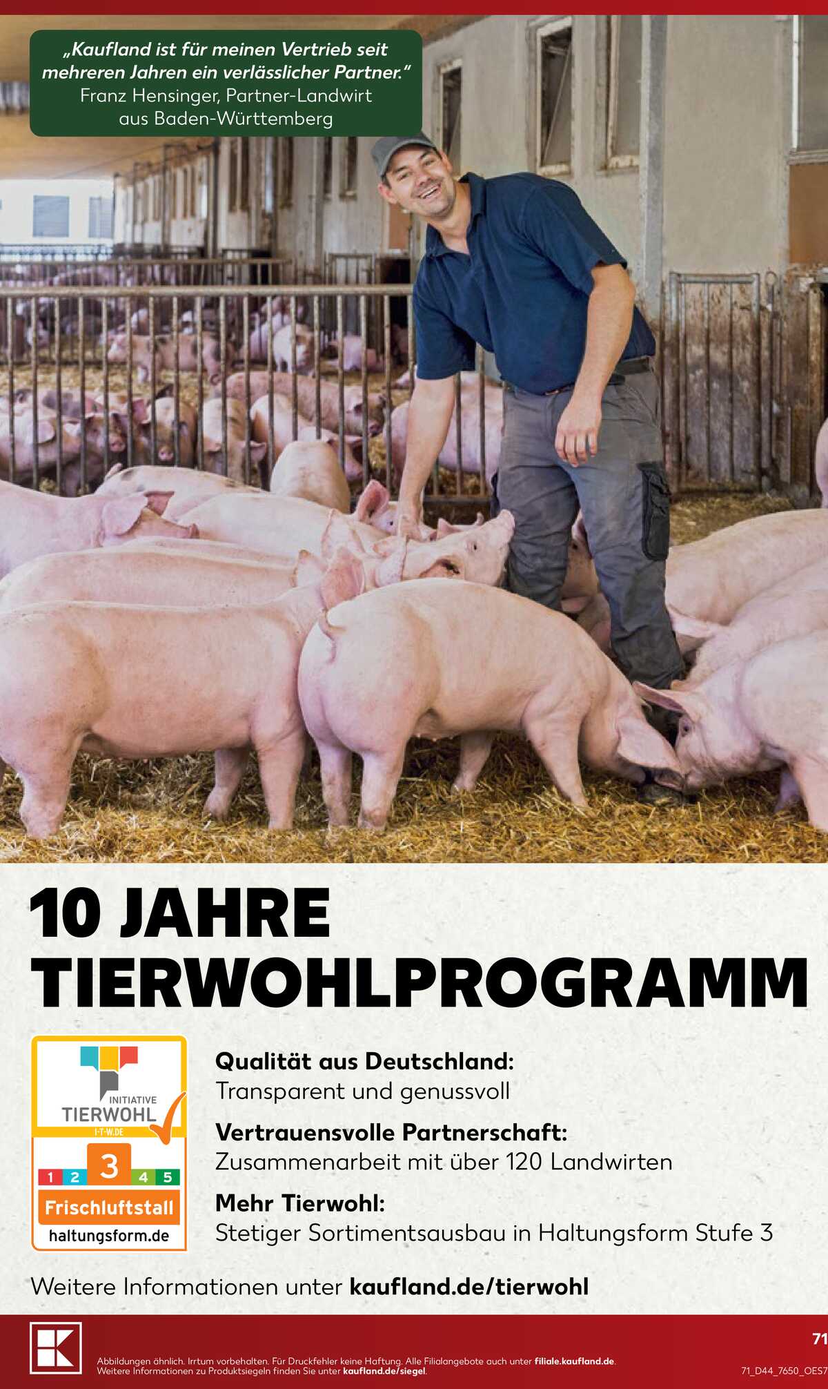 Leták Kaufland Německo 24.10.-24.10.2026 strana 71