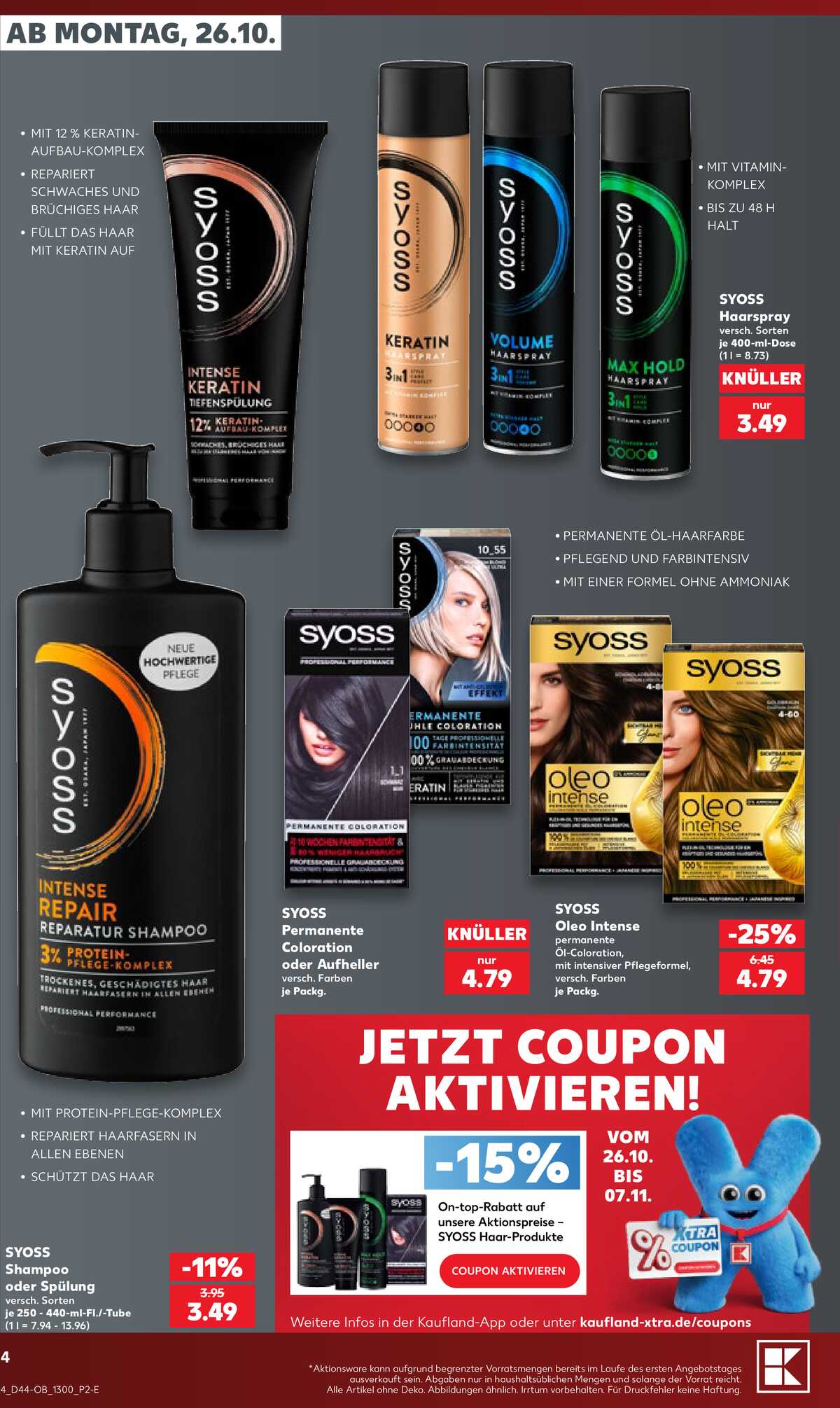 Leták Kaufland Německo 26.10.-7.11.2026 strana 4
