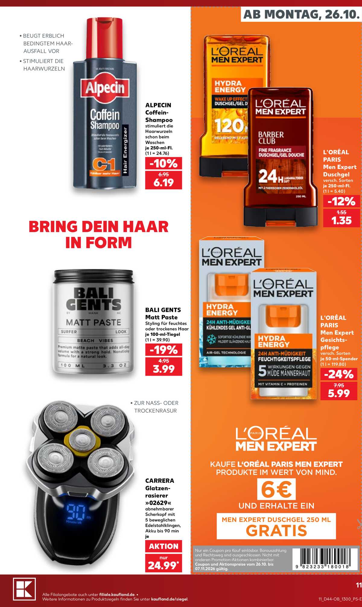 Leták Kaufland Německo 26.10.-7.11.2026 strana 11