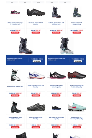 Intersport Boty - 25. 10. 2026