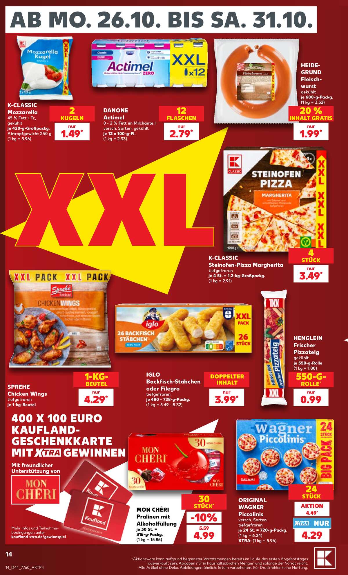 Leták Kaufland Německo 25.10.-31.10.2026 strana 14
