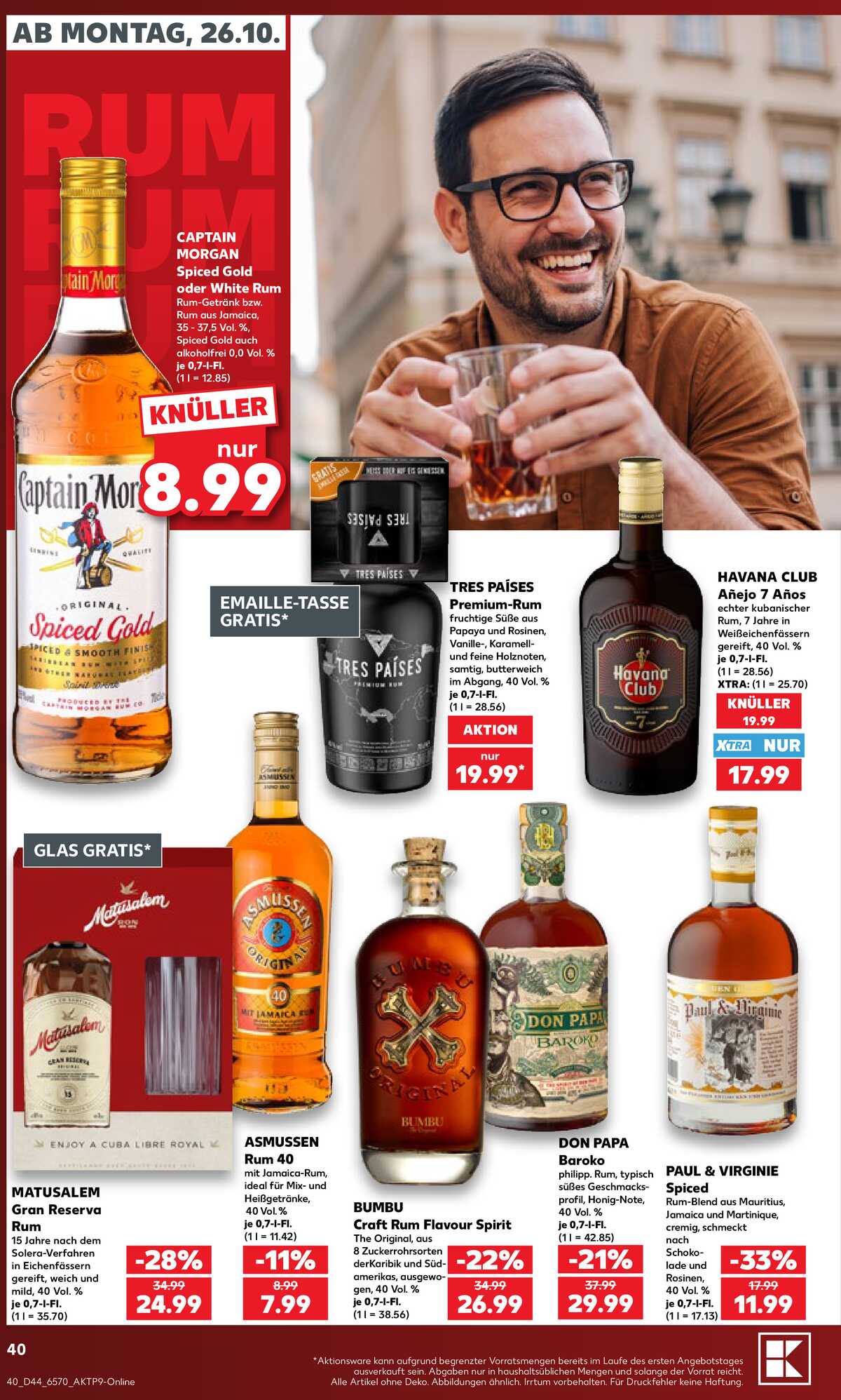 Leták Kaufland Německo 25.10.-31.10.2026 strana 40