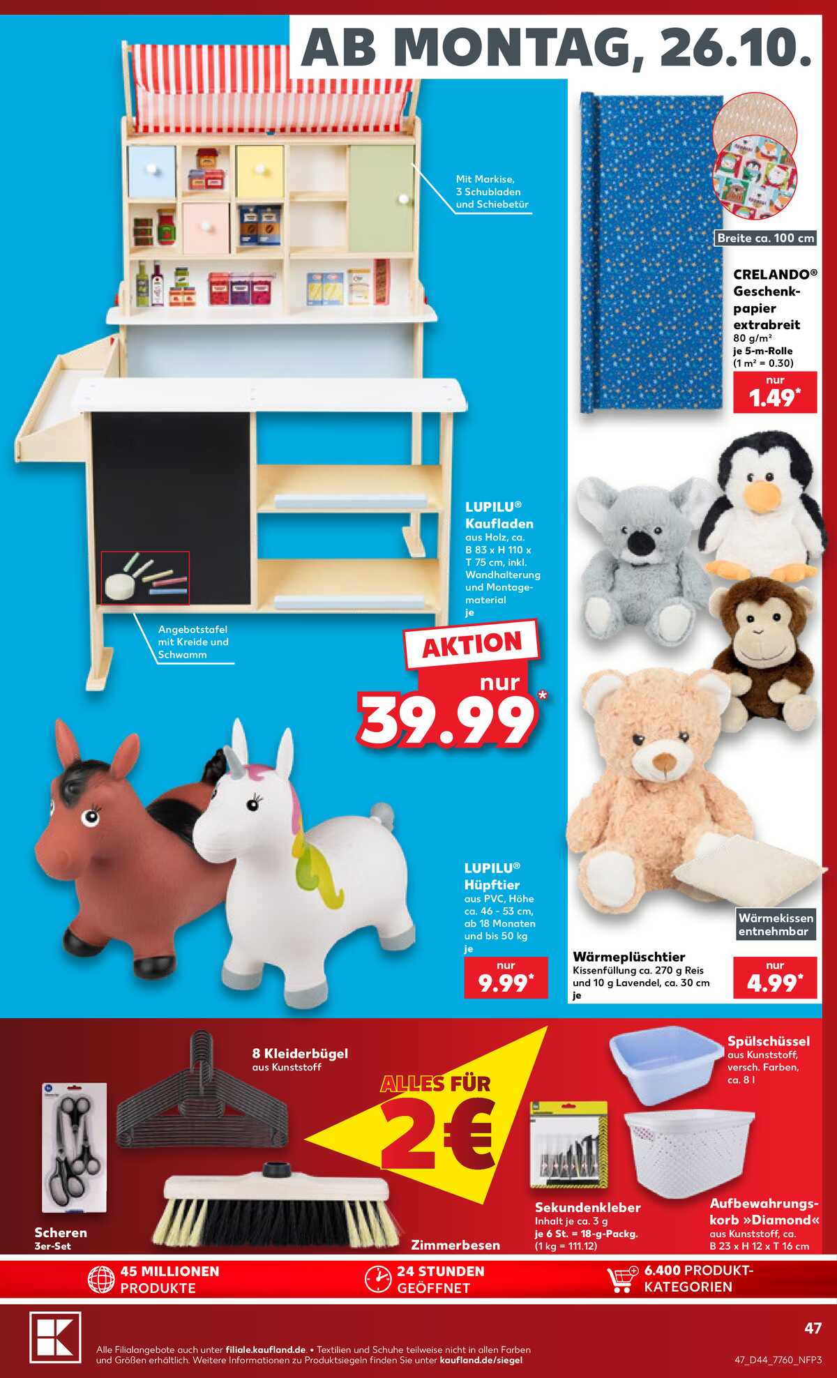 Leták Kaufland Německo 25.10.-31.10.2026 strana 47