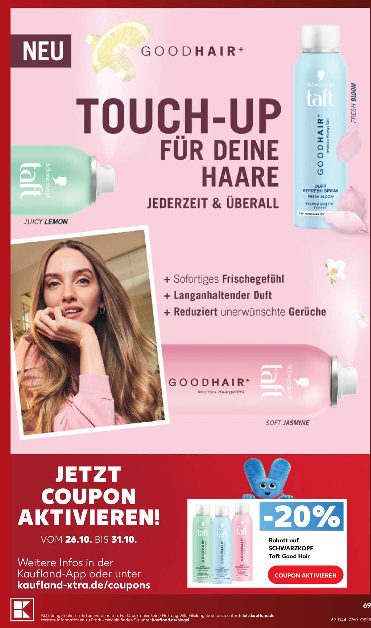 Leták Kaufland Německo 25.10.-31.10.2026 strana 69