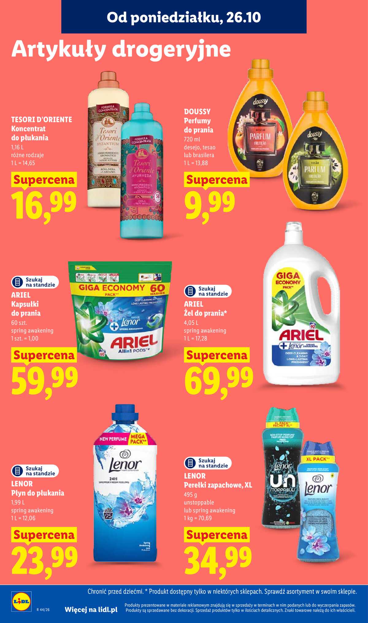 Leták Lidl Polsko 26.10.-28.10.2026 - Leták strana 100
