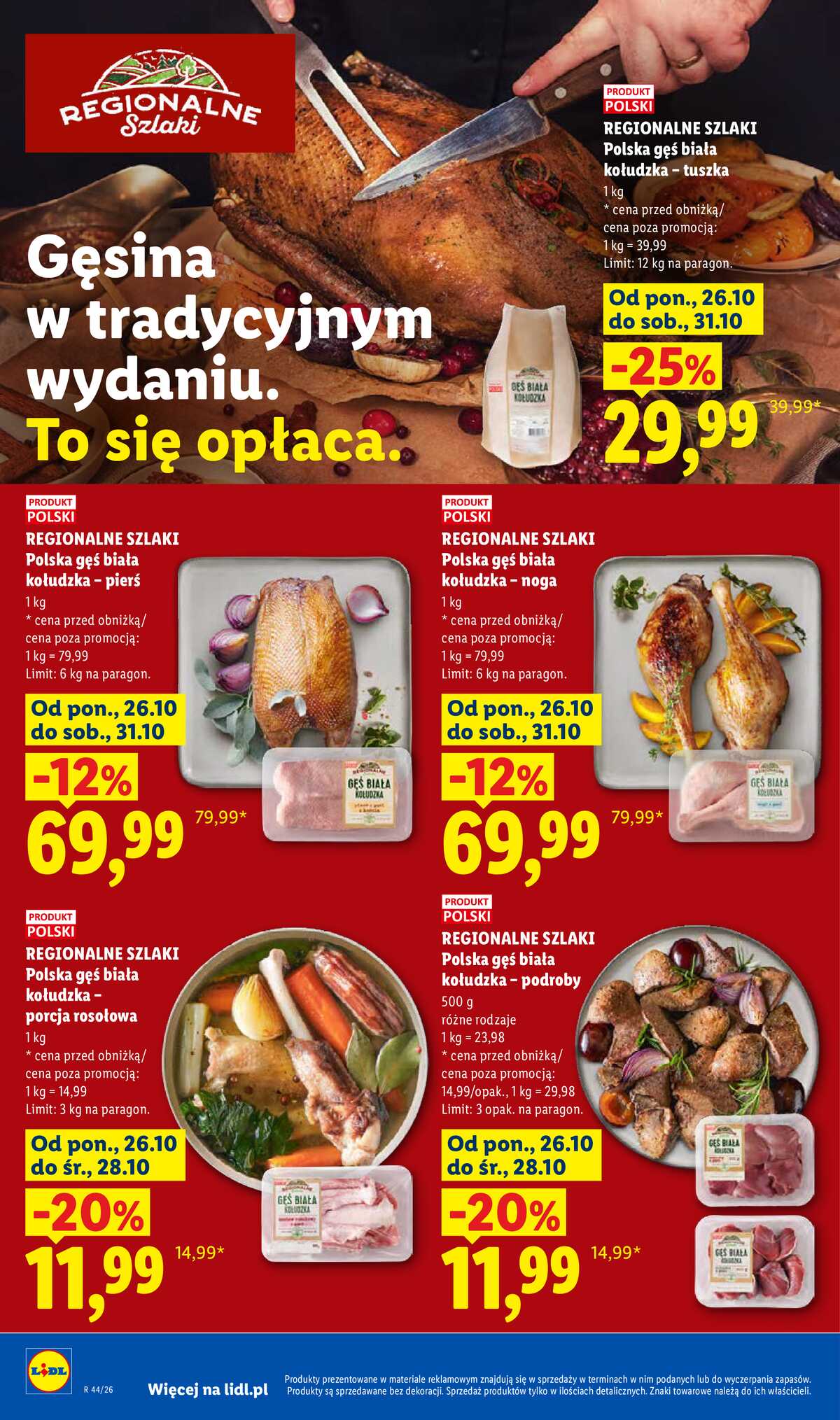Leták Lidl Polsko 26.10.-28.10.2026 - Leták strana 56