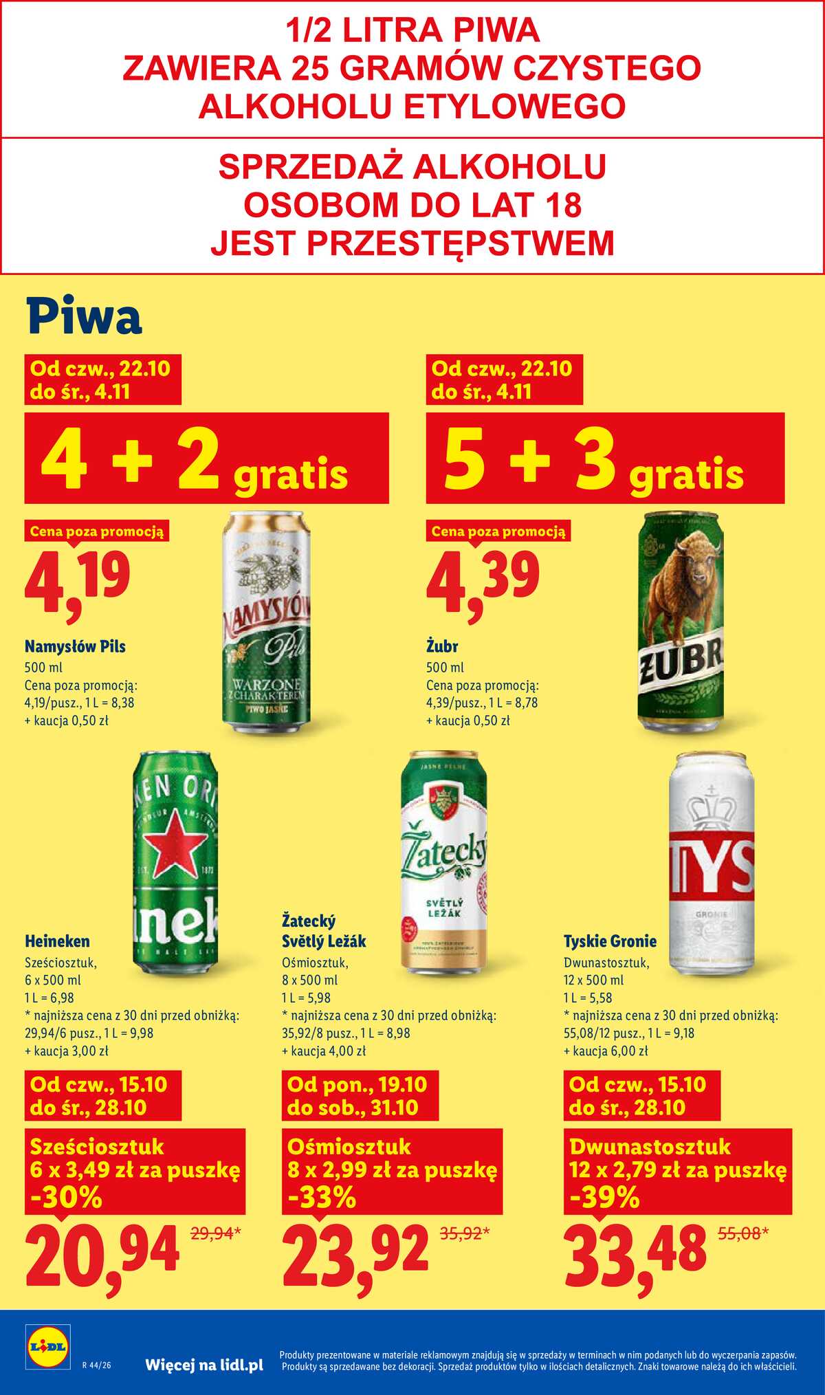 Leták Lidl Polsko 26.10.-28.10.2026 - Leták strana 86