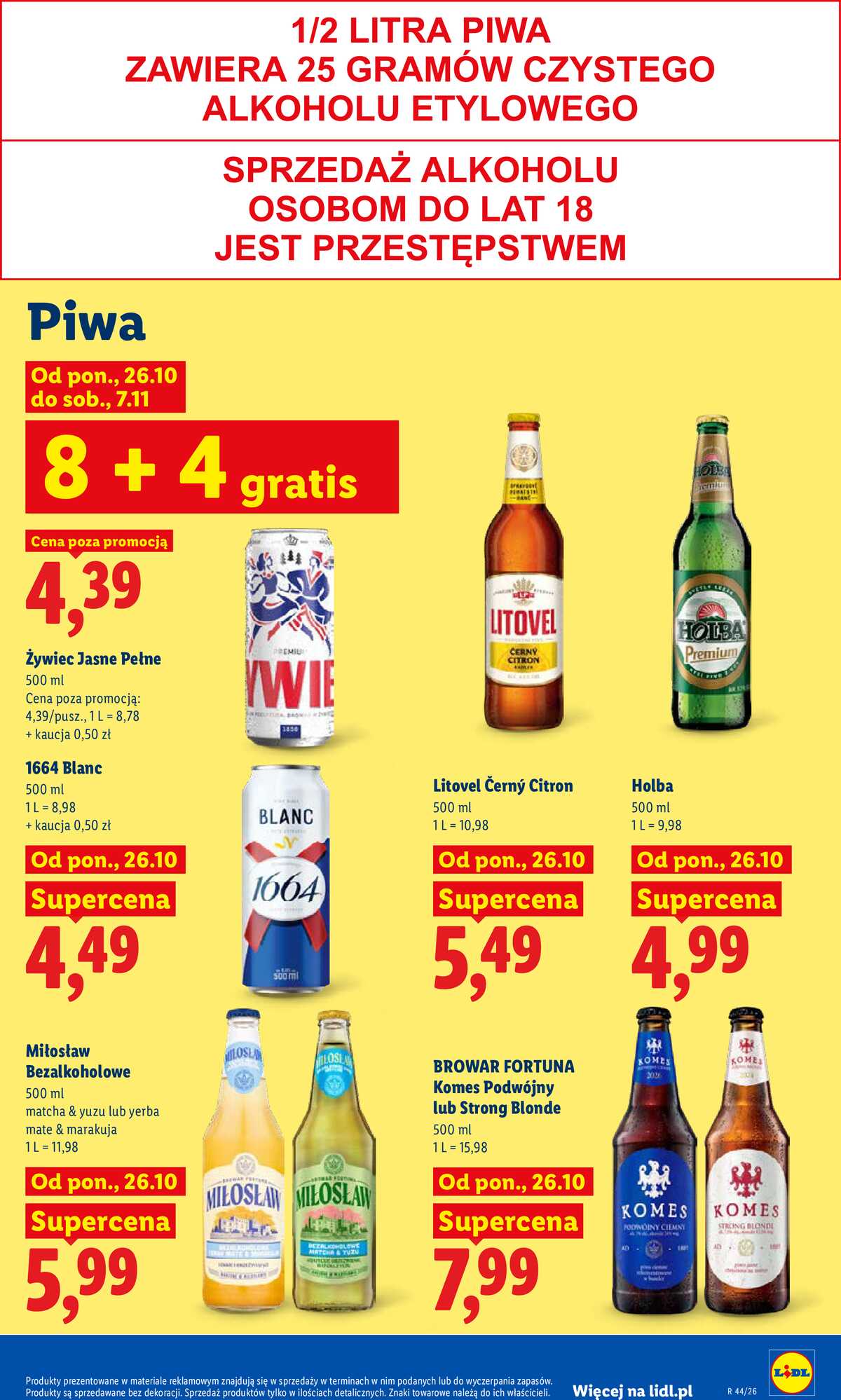 Leták Lidl Polsko 26.10.-28.10.2026 - Leták strana 87