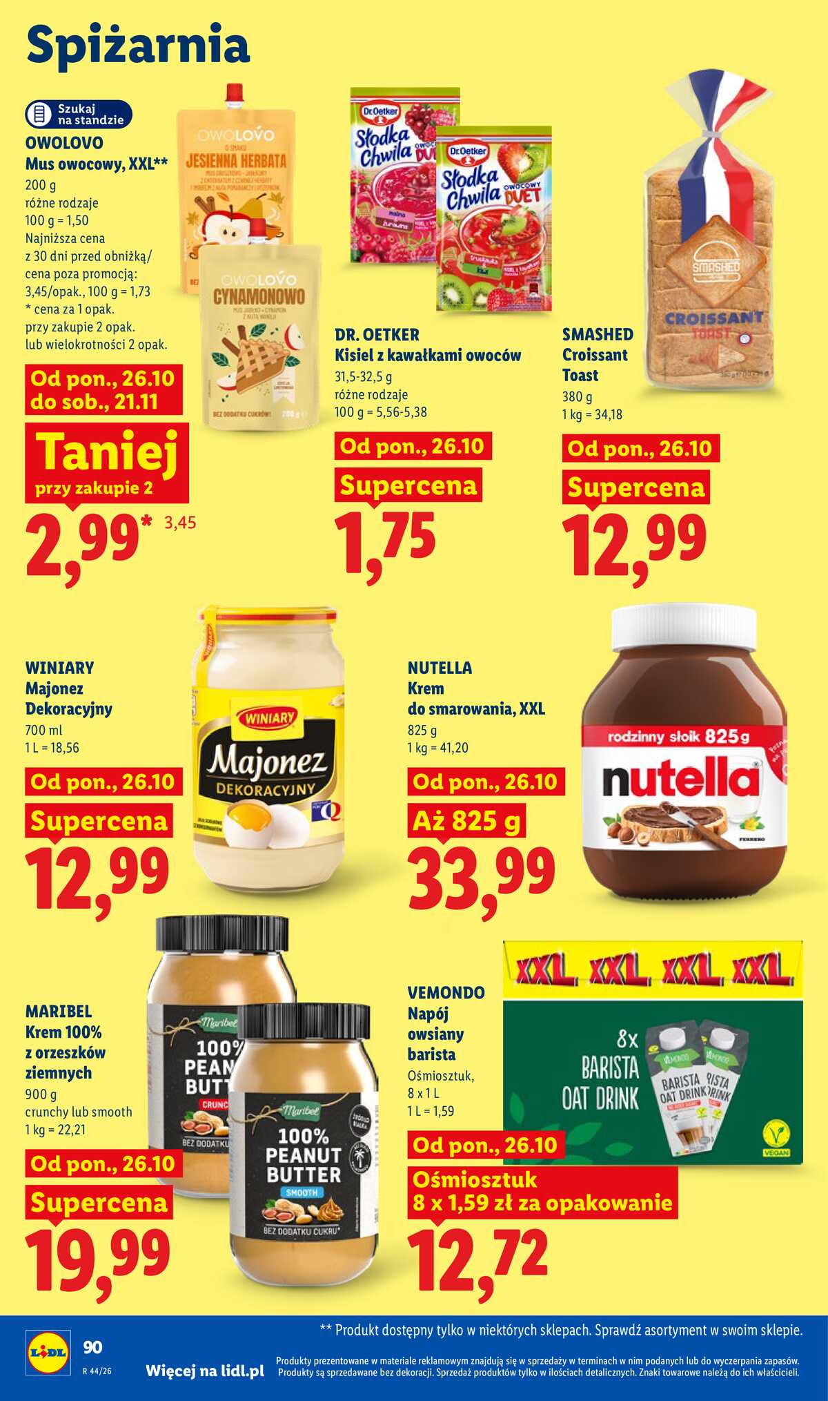 Leták Lidl Polsko 26.10.-28.10.2026 - Leták strana 90