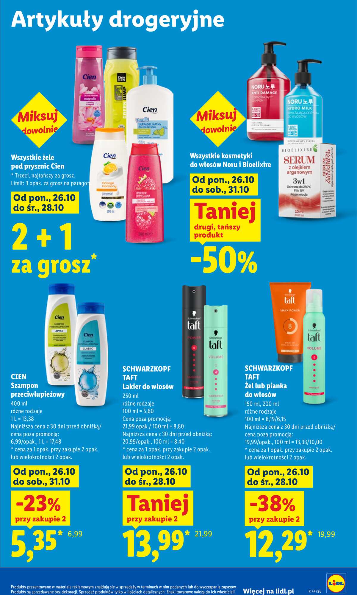 Leták Lidl Polsko 26.10.-28.10.2026 - Leták strana 95