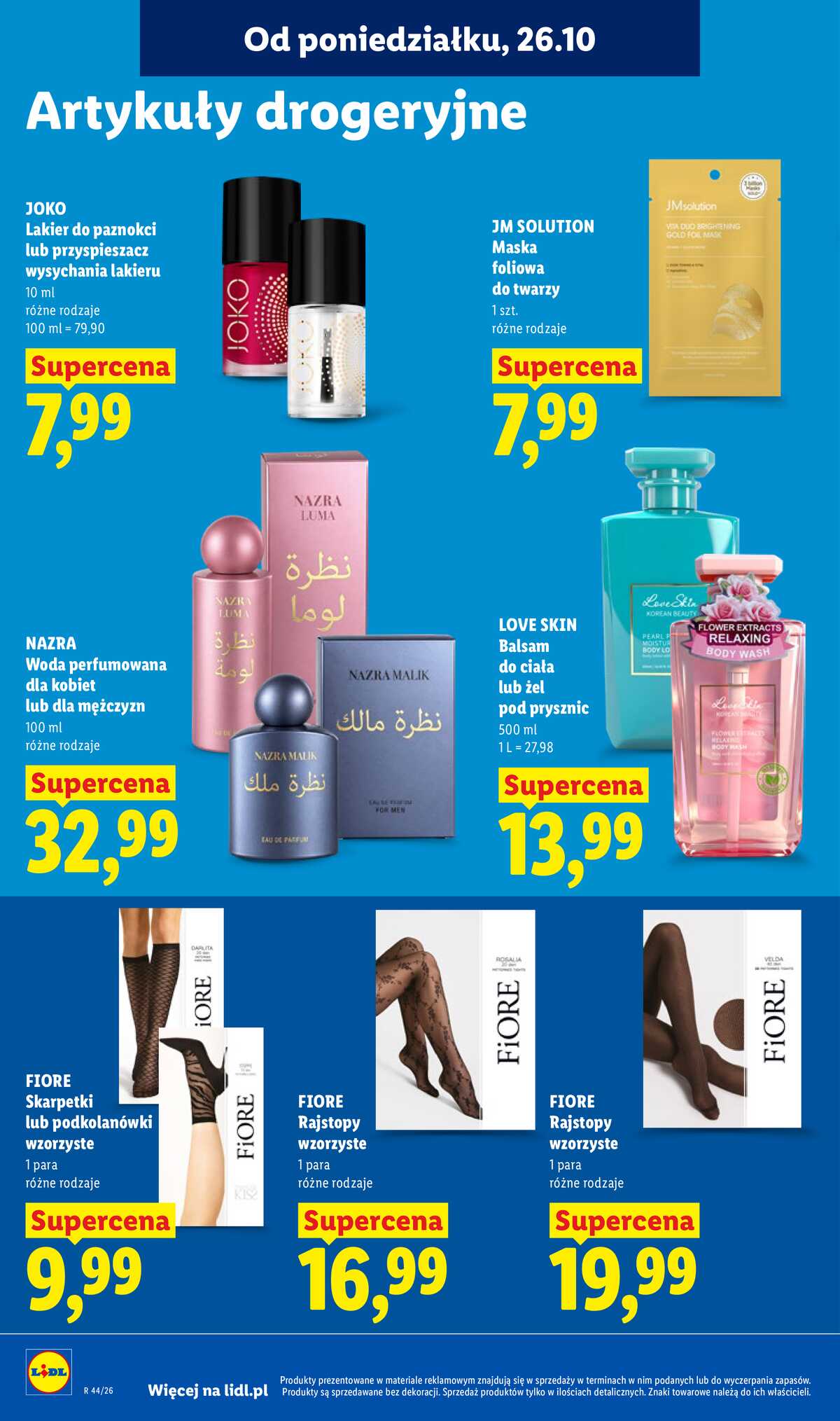 Leták Lidl Polsko 26.10.-28.10.2026 - Leták strana 96