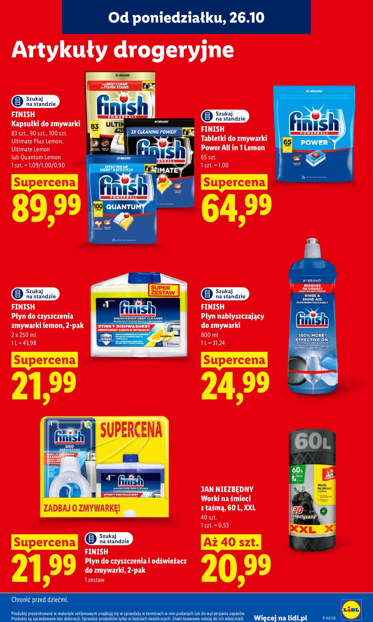 Leták Lidl Polsko 26.10.-28.10.2026 - Leták strana 99