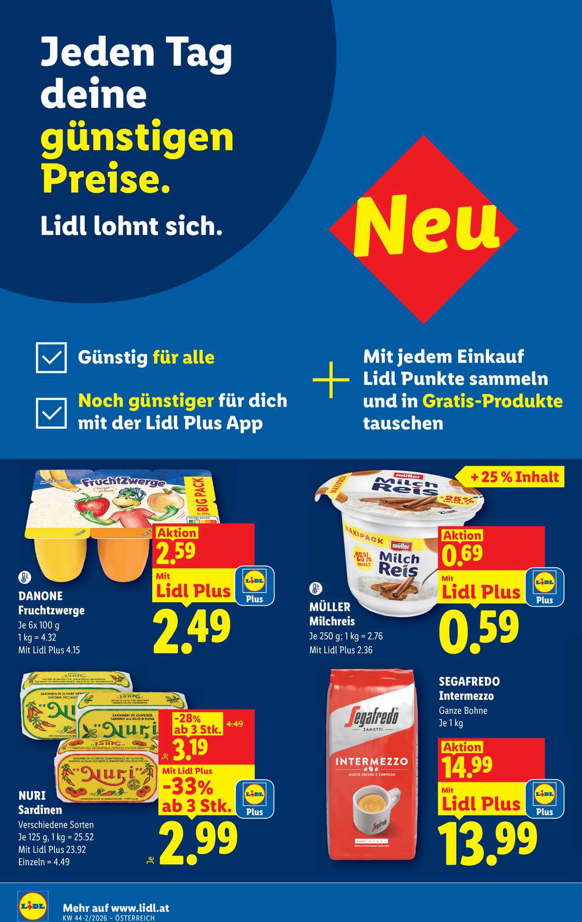 Leták Lidl Rakousko 29.10.-4.11.2026 strana 8