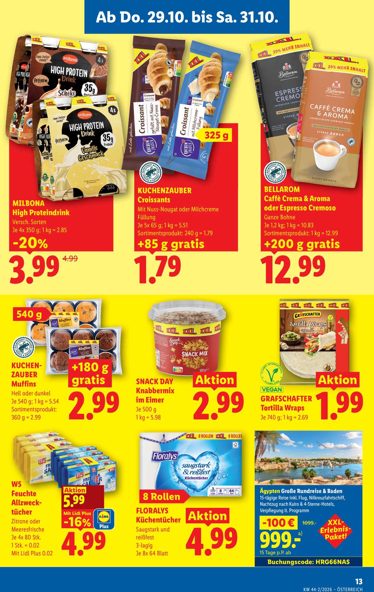Leták Lidl Rakousko 29.10.-4.11.2026 strana 15
