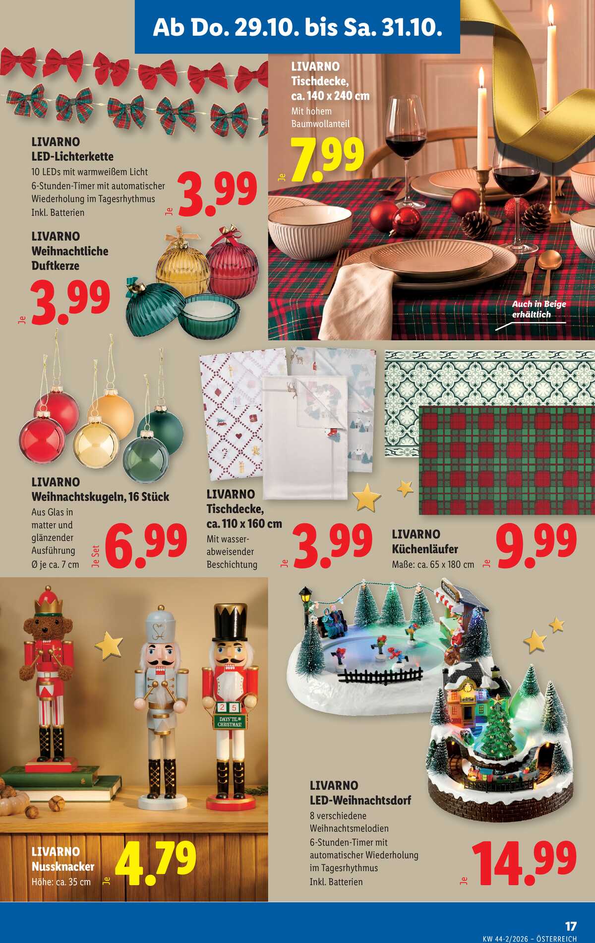 Leták Lidl Rakousko 29.10.-4.11.2026 strana 23