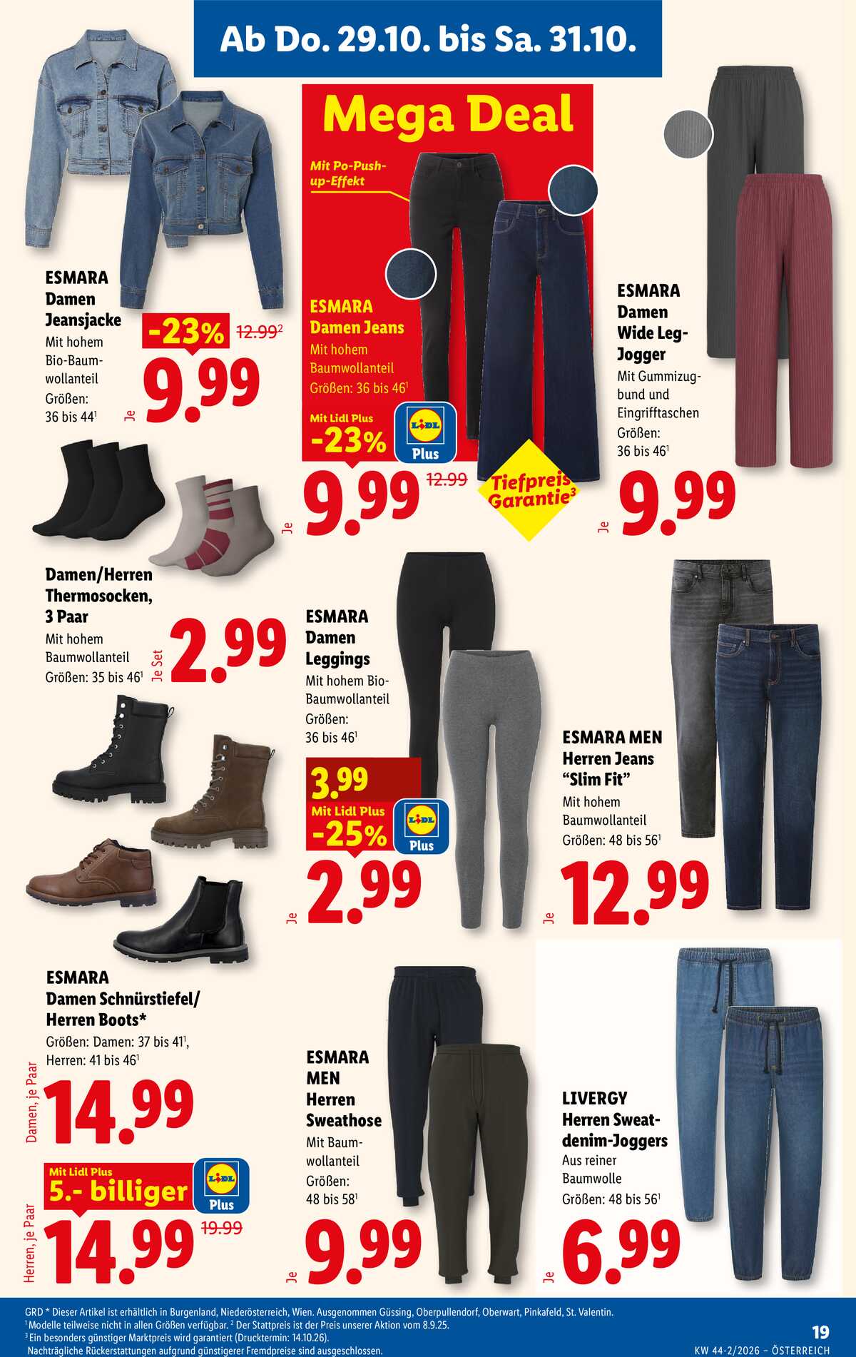 Leták Lidl Rakousko 29.10.-4.11.2026 strana 25