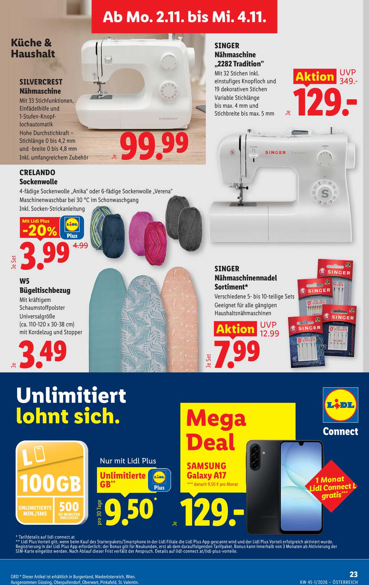 Leták Lidl Rakousko 29.10.-4.11.2026 strana 30