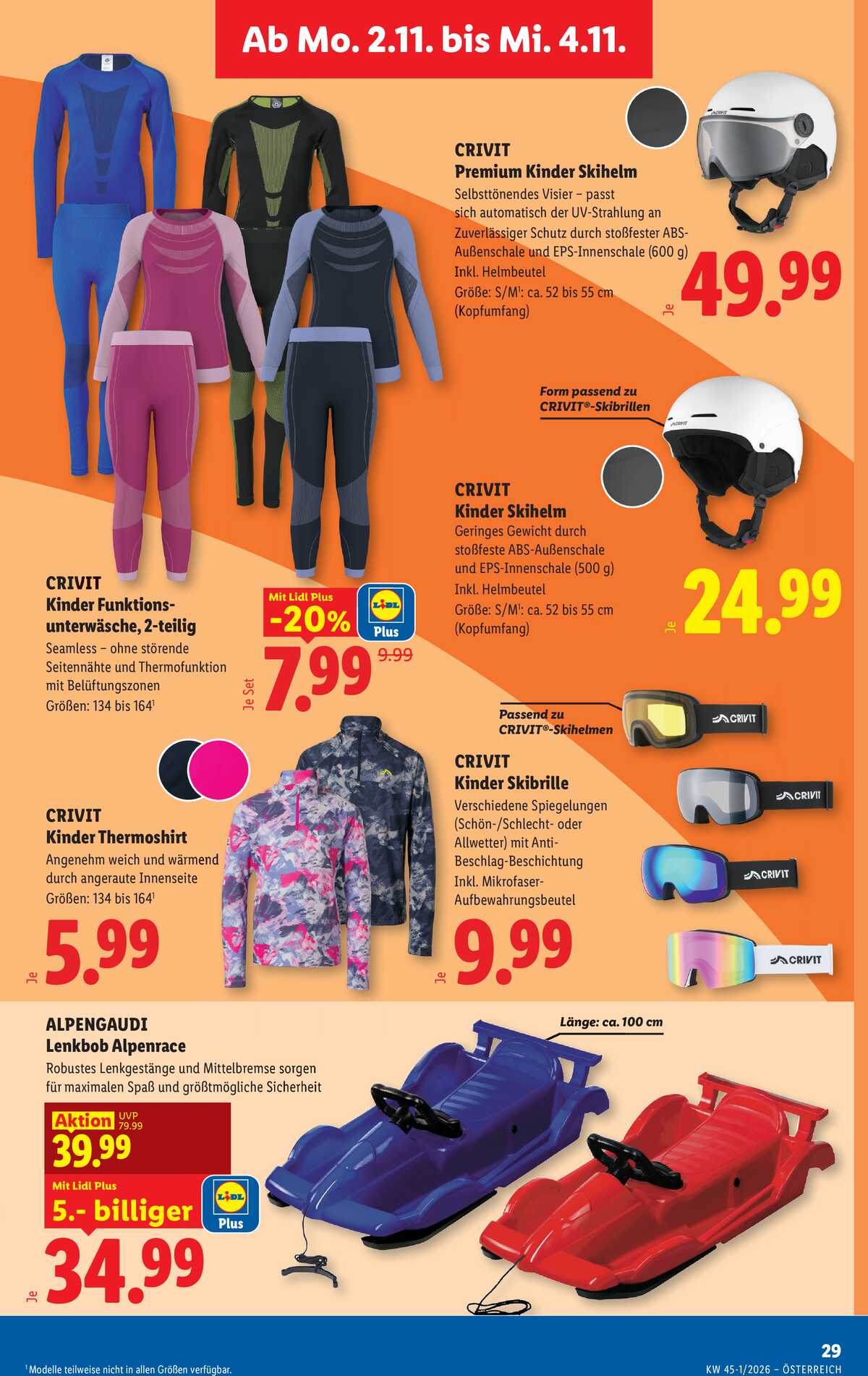 Leták Lidl Rakousko 29.10.-4.11.2026 strana 36