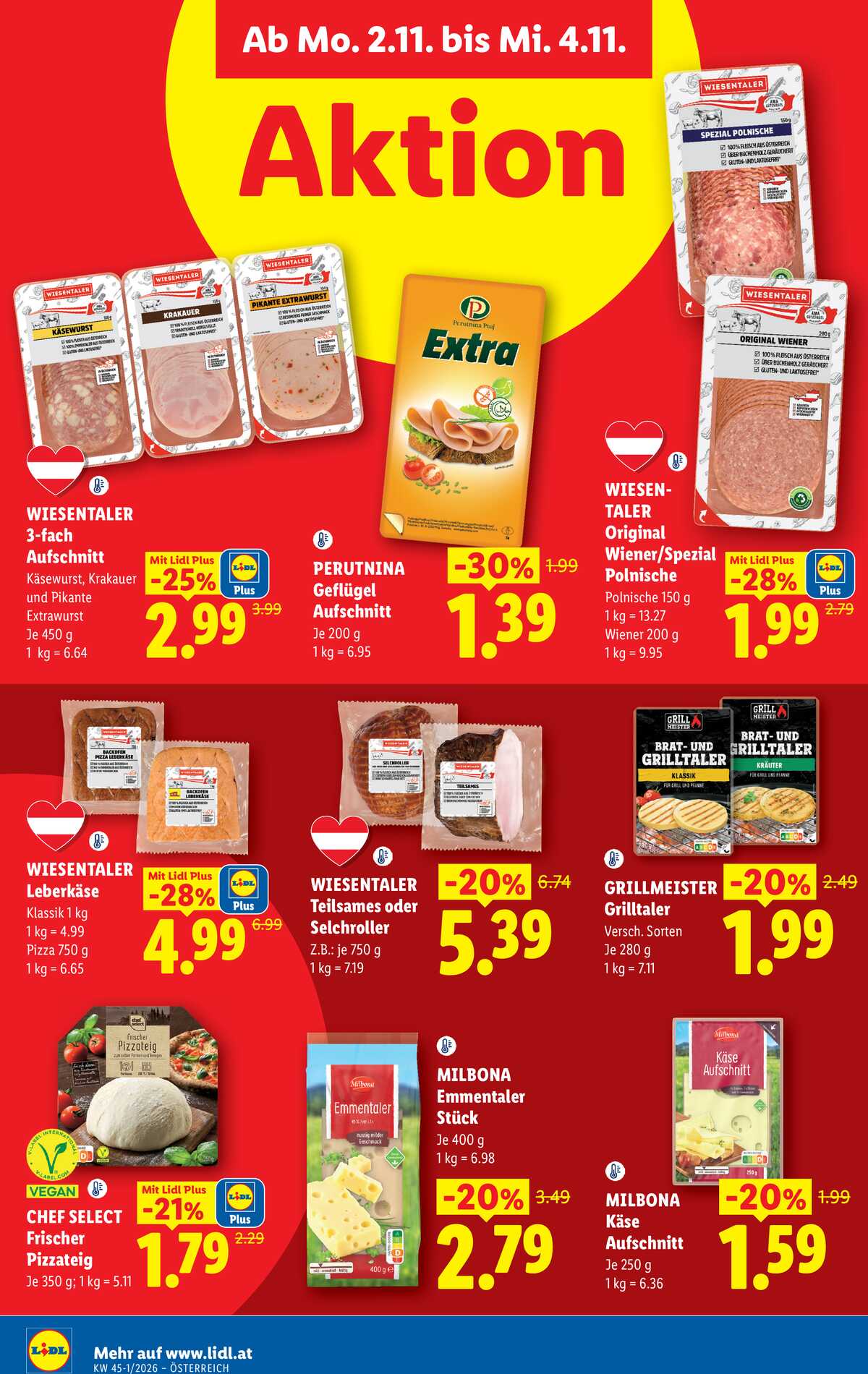 Leták Lidl Rakousko 29.10.-4.11.2026 strana 41