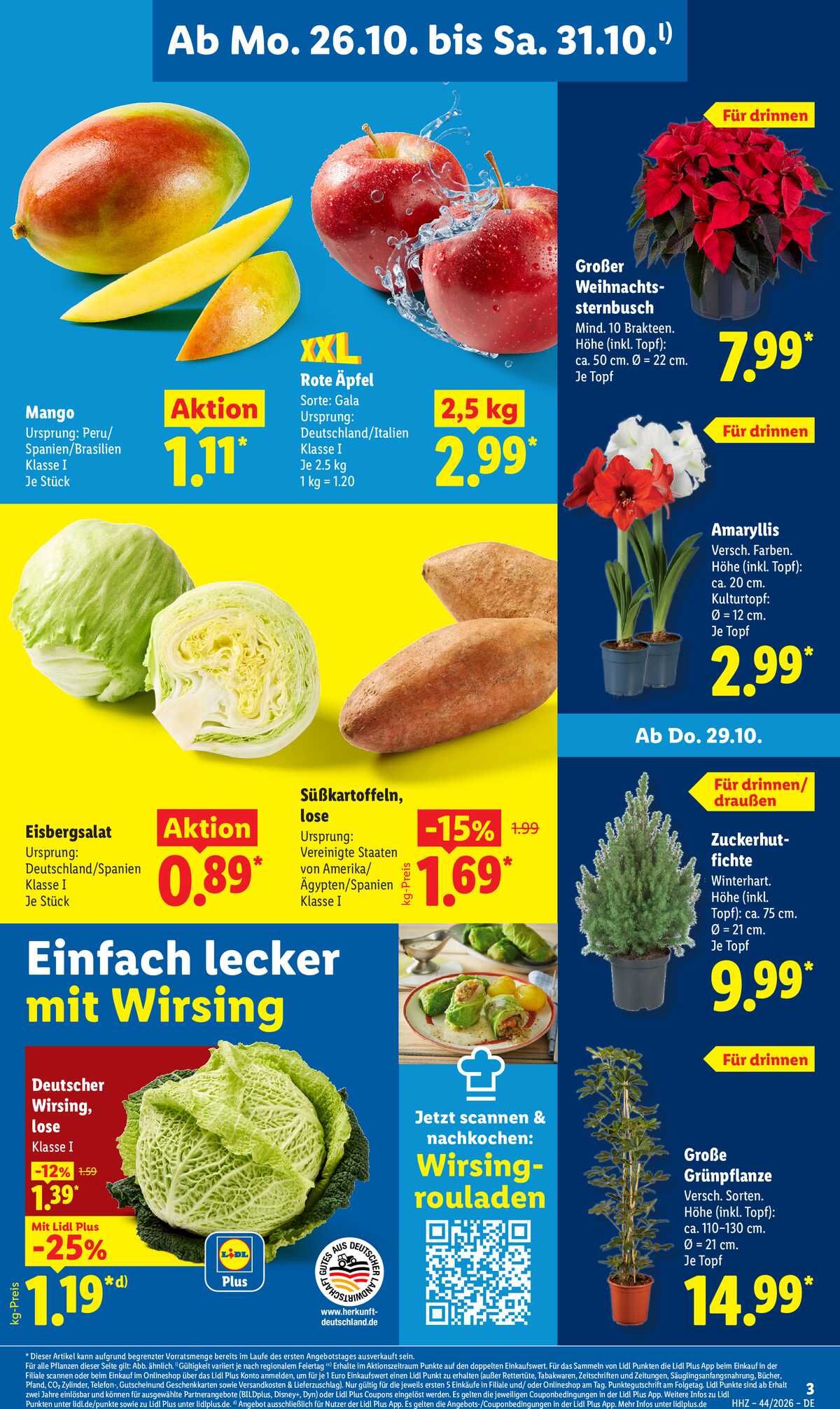 Leták Lidl Německo 26.10.-31.10.2026 strana 3