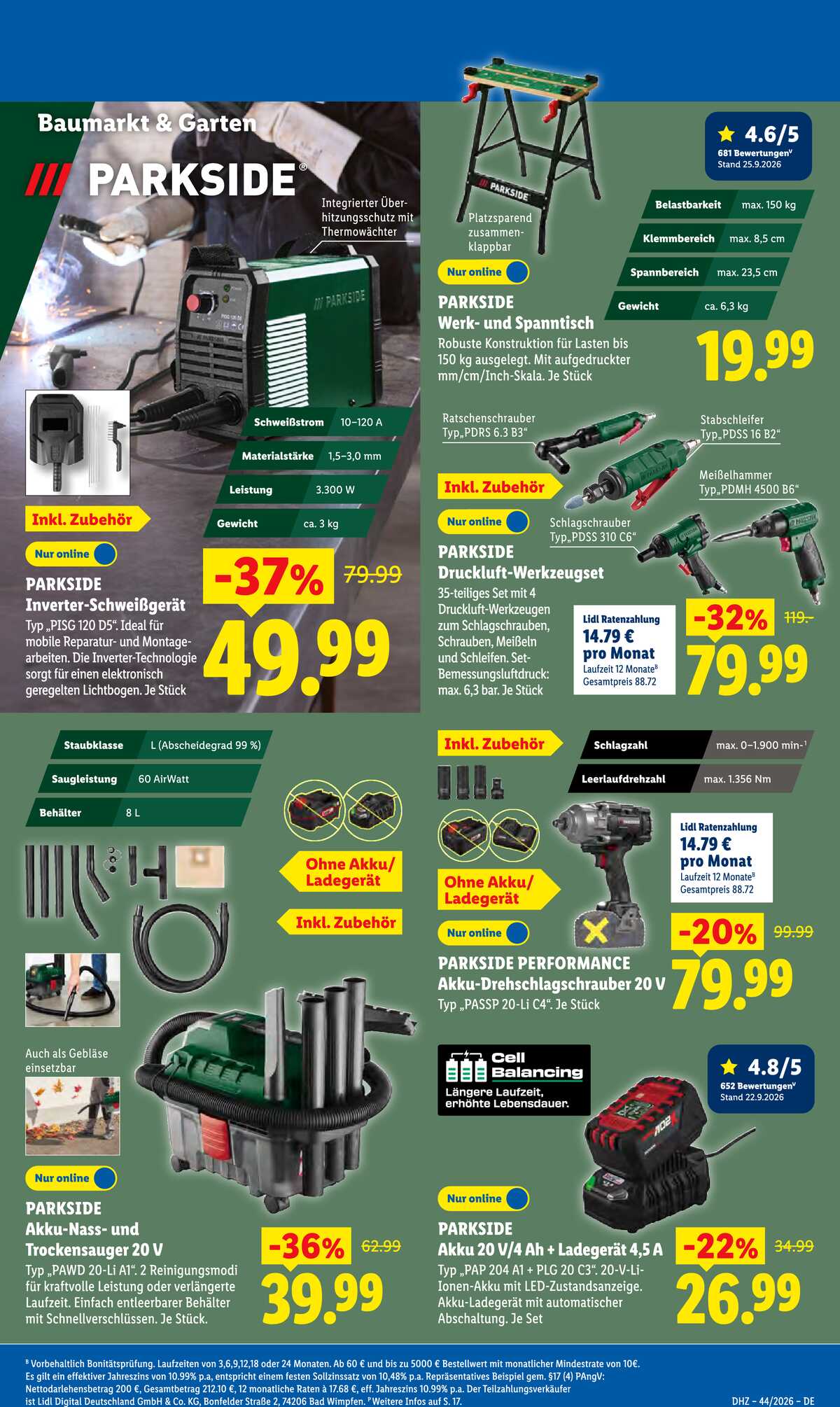 Leták Lidl Německo 26.10.-31.10.2026 strana 43
