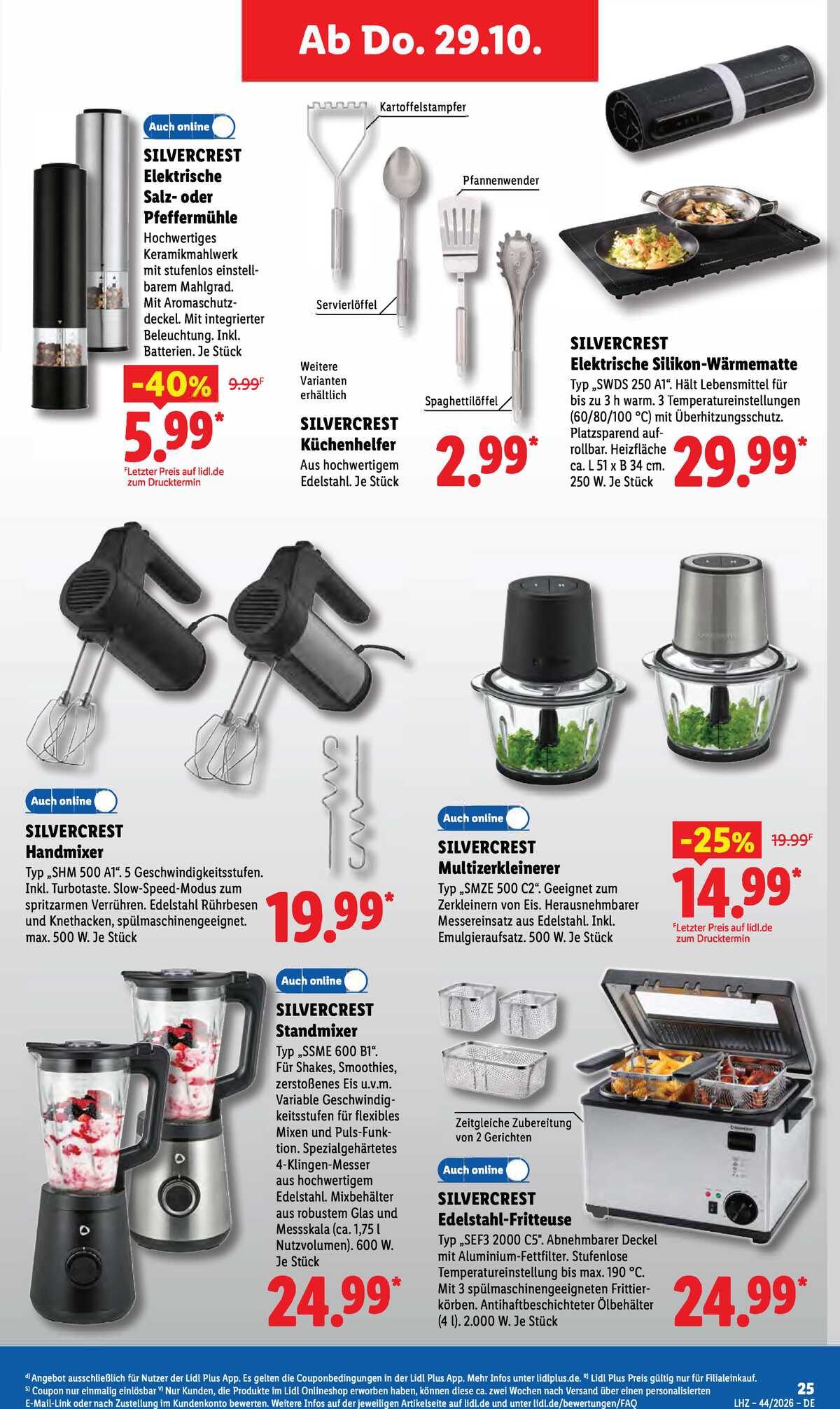 Leták Lidl Německo 26.10.-31.10.2026 strana 45