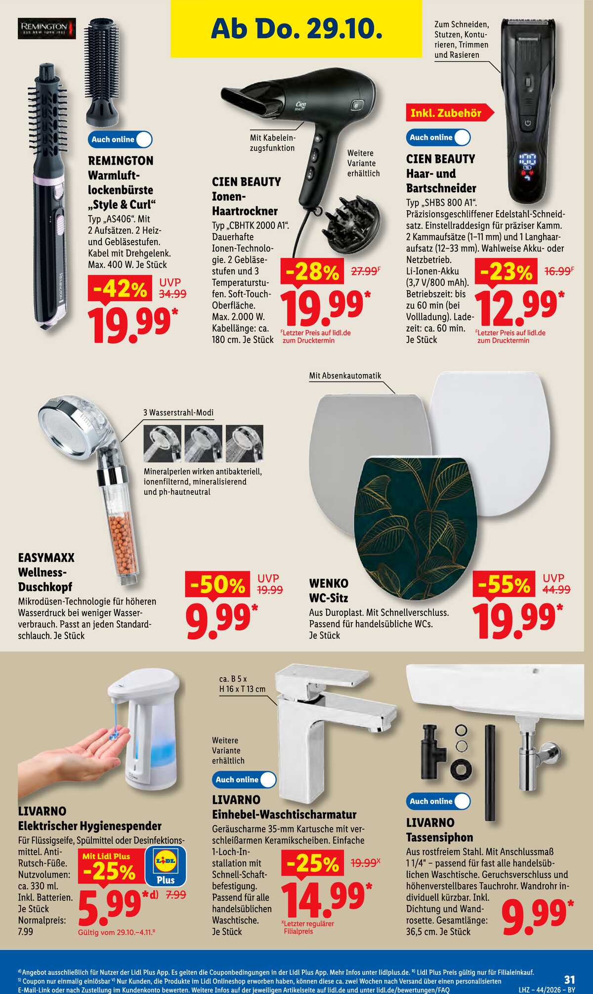 Leták Lidl Německo 26.10.-31.10.2026 strana 53