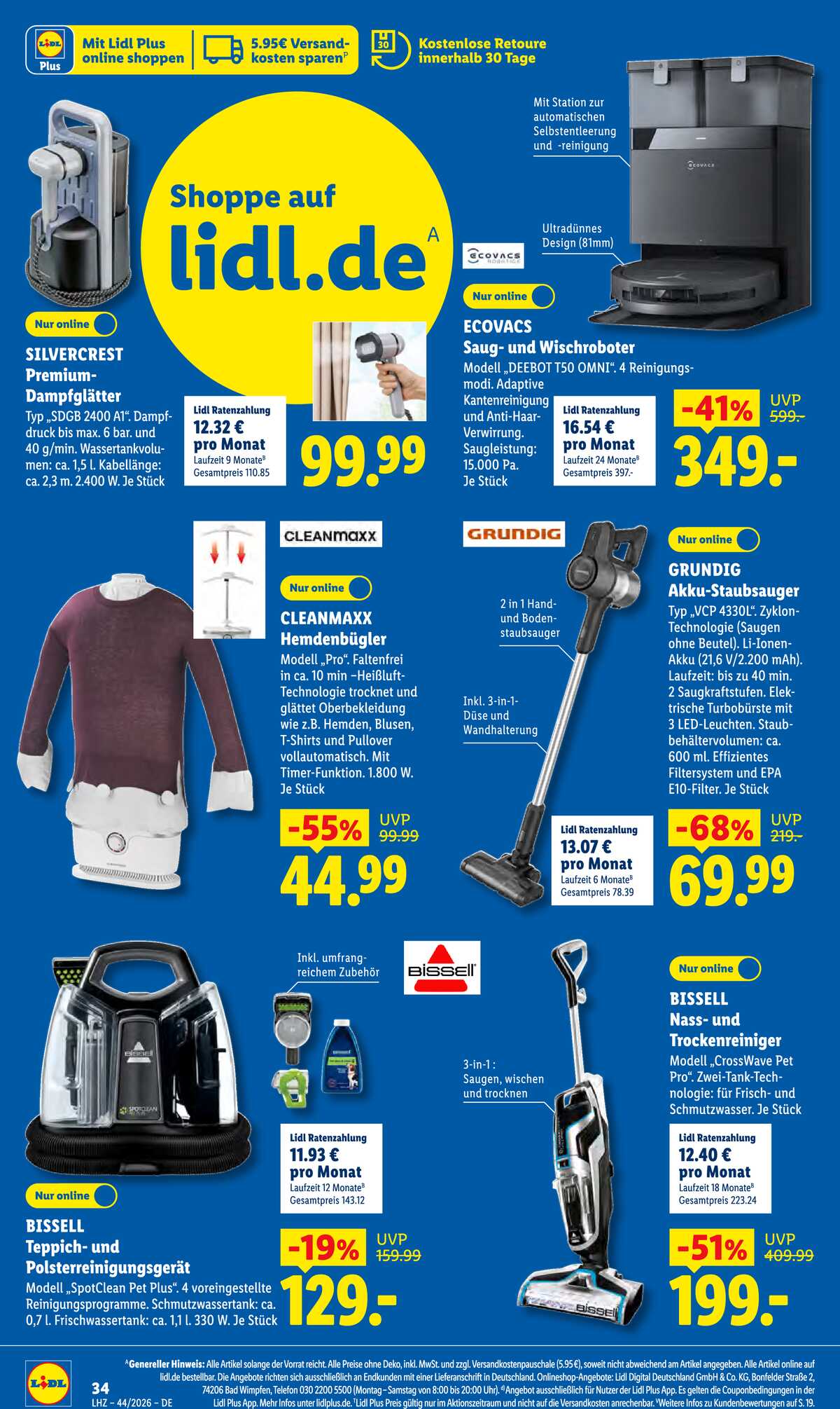 Leták Lidl Německo 26.10.-31.10.2026 strana 56