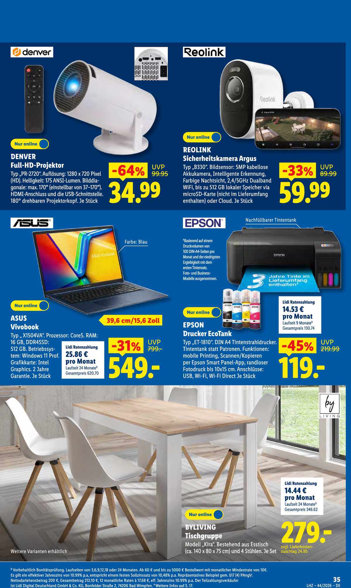 Leták Lidl Německo 26.10.-31.10.2026 strana 57