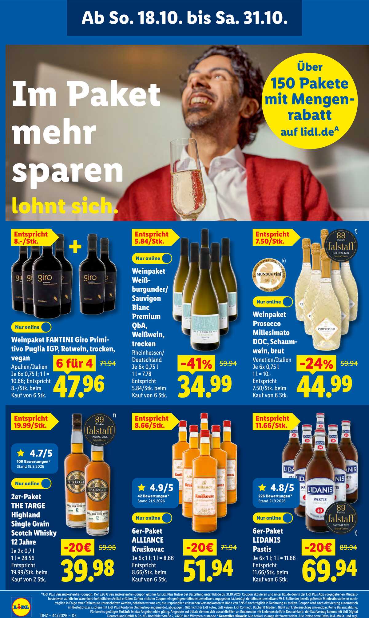 Leták Lidl Německo 26.10.-31.10.2026 strana 60