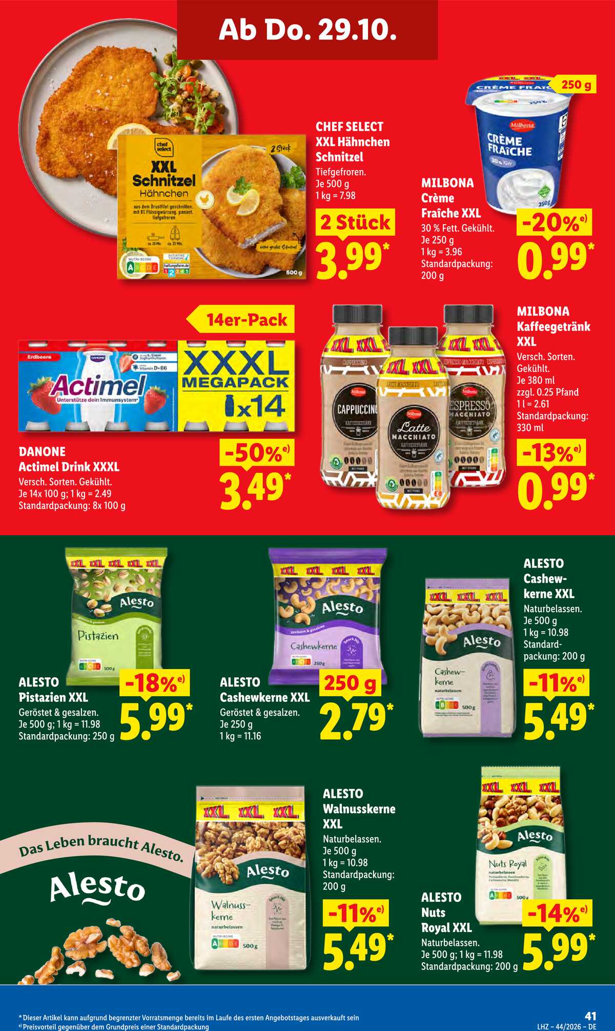 Leták Lidl Německo 26.10.-31.10.2026 strana 63